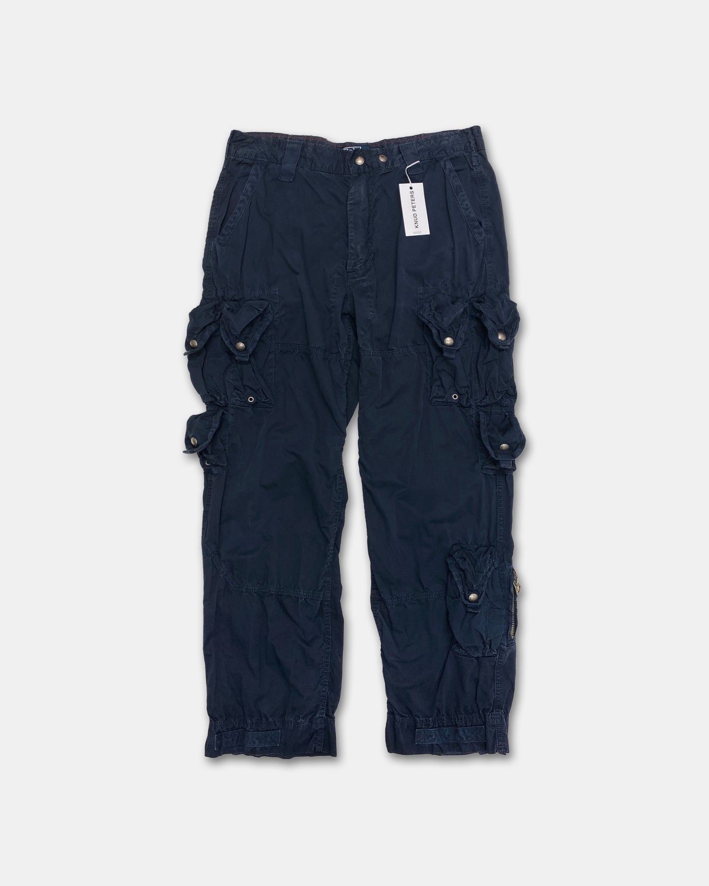 Polo by Ralph Lauren 2000s Multi Pocket Cargo Pants Navy