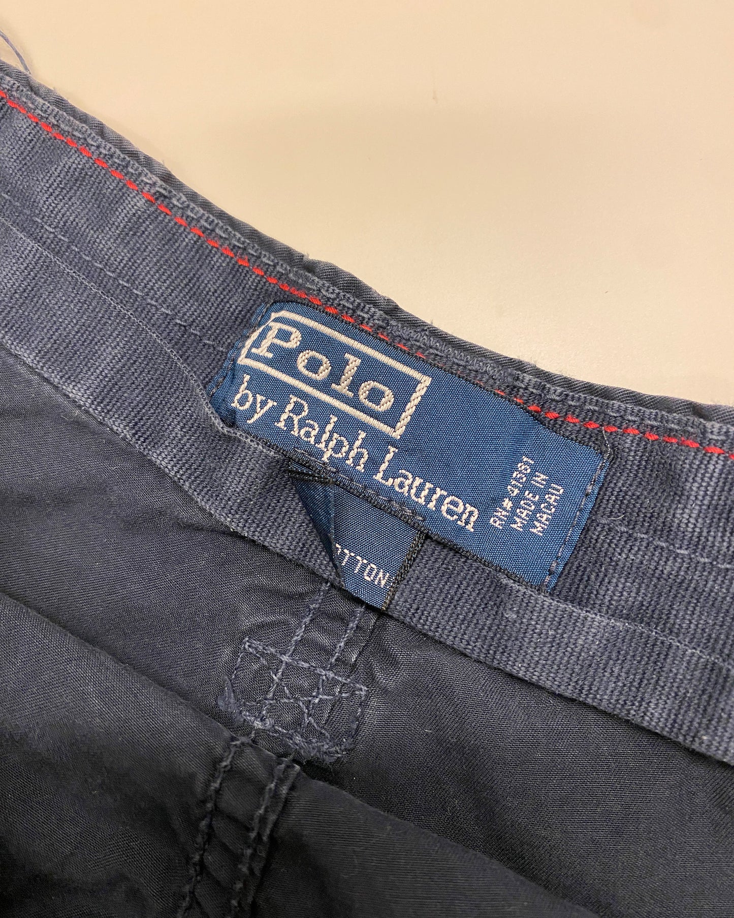 Polo by Ralph Lauren 2000s Multi Pocket Cargo Pants Navy