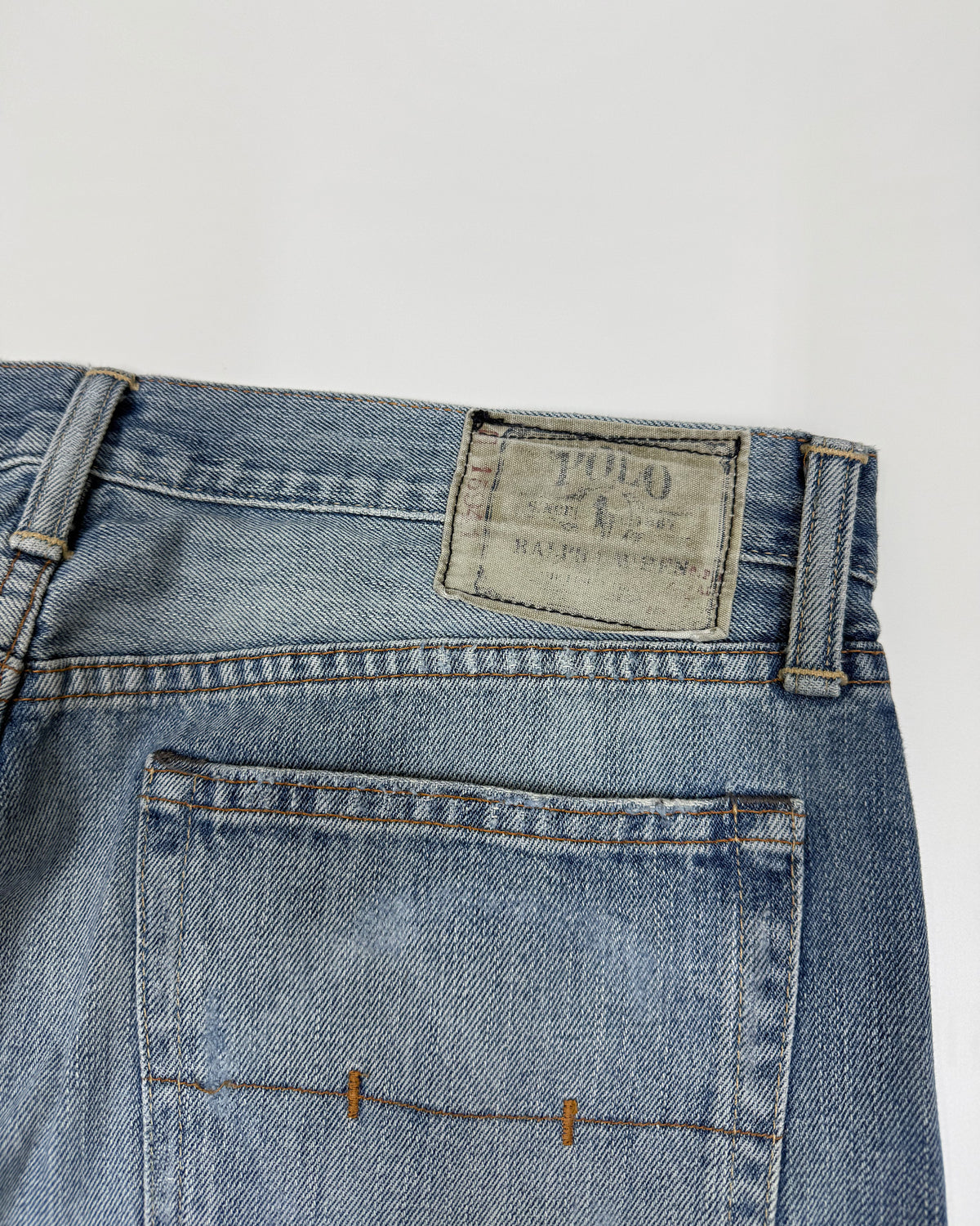 Polo Ralph Lauren 2010s Loose Leg Denim Light Blue
