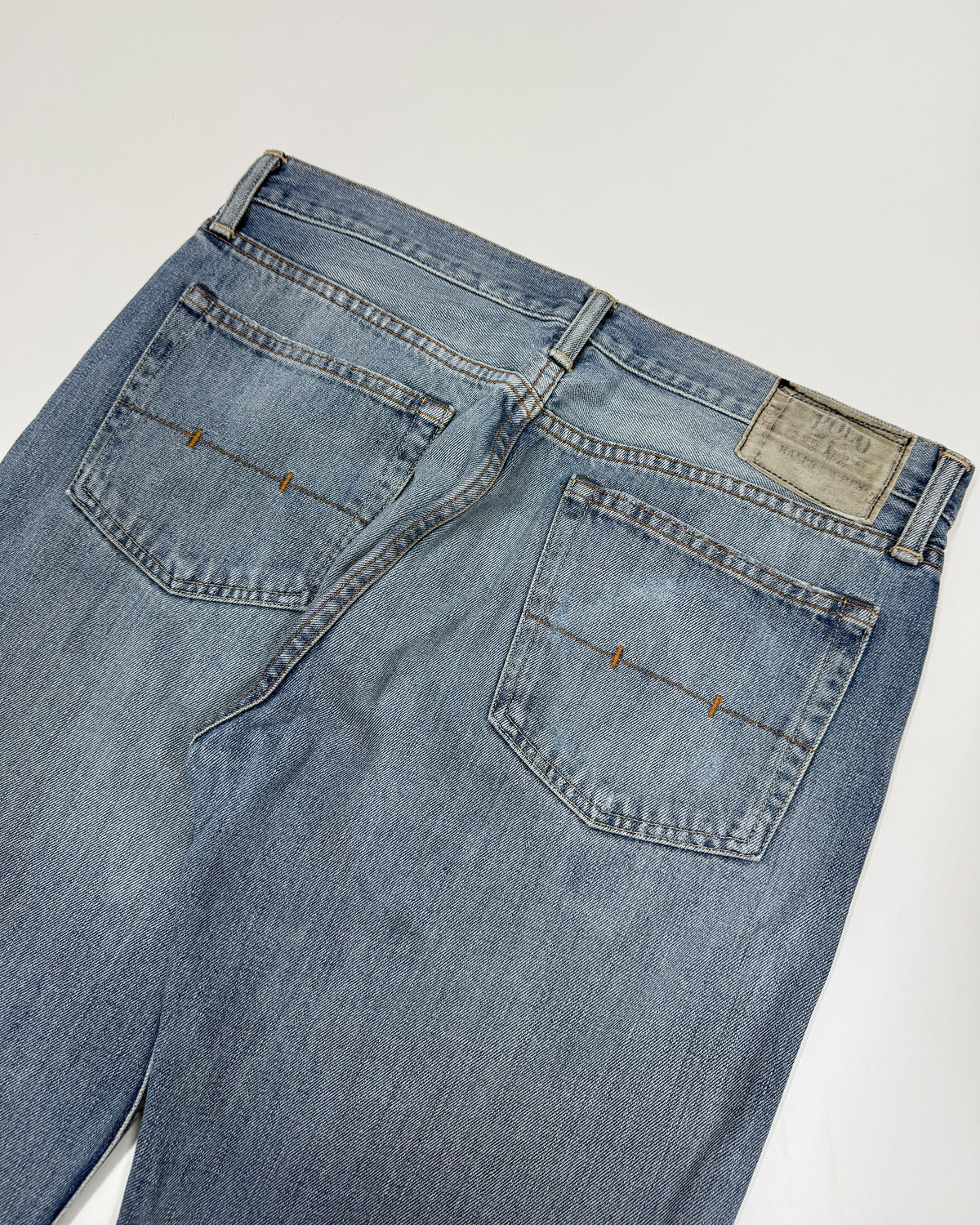 Polo Ralph Lauren 2010s Loose Leg Denim Light Blue