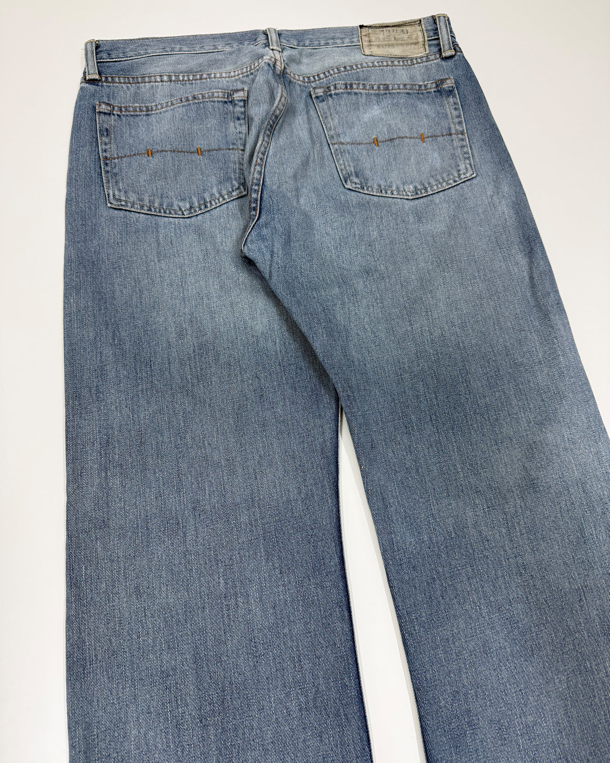 Polo Ralph Lauren 2010s Loose Leg Denim Light Blue