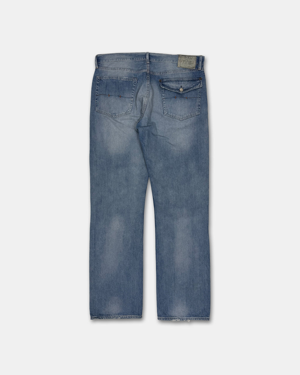 Polo Ralph Lauren 2010s Flap Back Pocket Leg Denim Light Blue