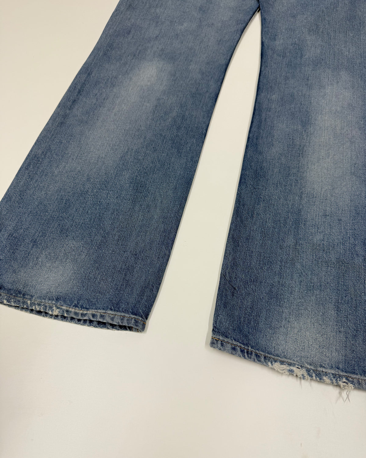 Polo Ralph Lauren 2010s Flap Back Pocket Leg Denim Light Blue