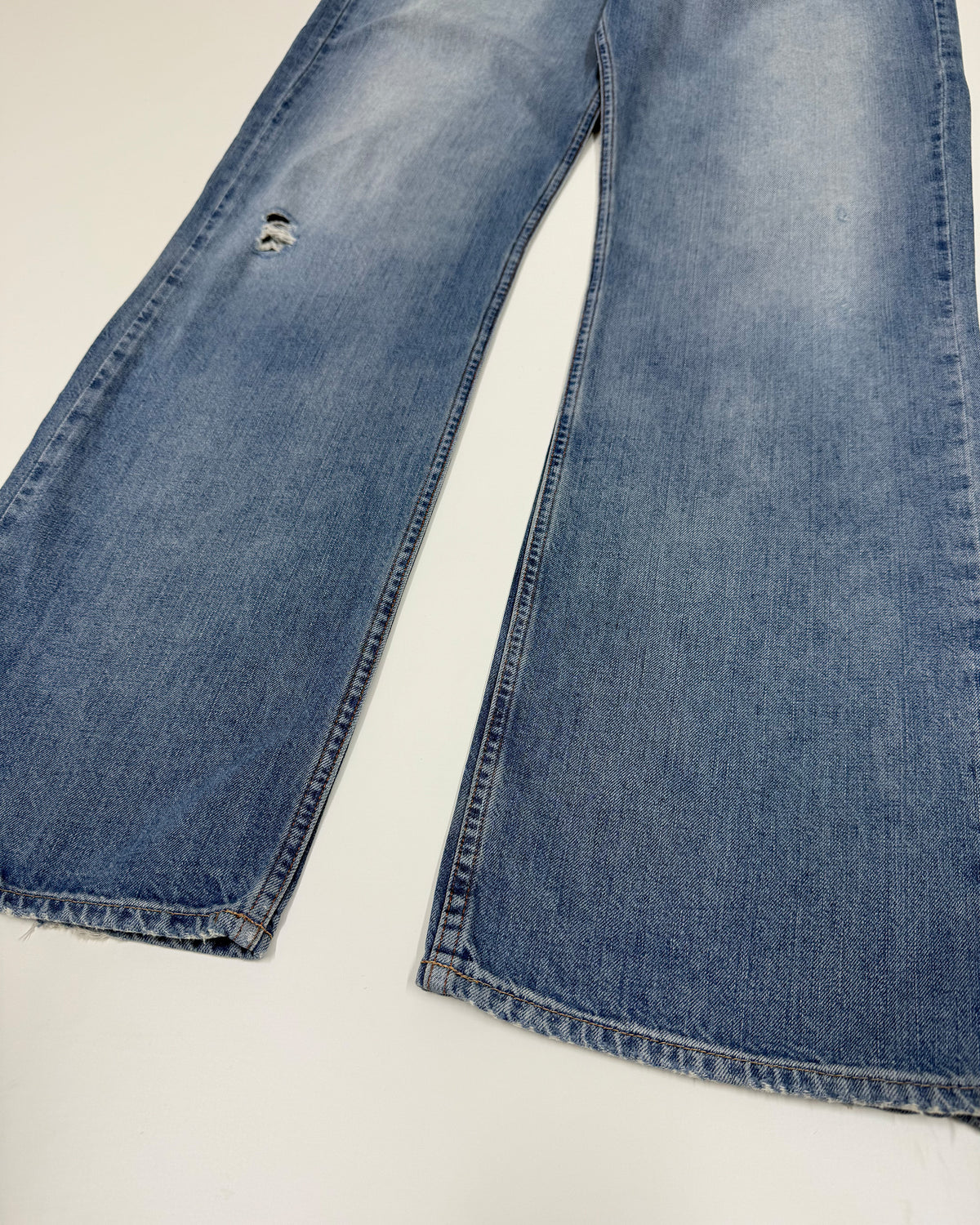 Polo Ralph Lauren 2010s Flap Back Pocket Leg Denim Light Blue