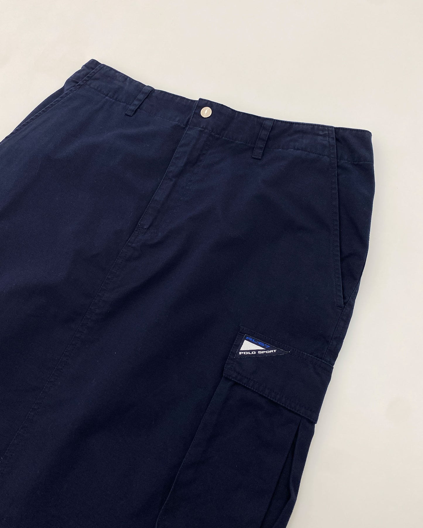 RL-67 Polo Sport 2000s Cargo Maxi Skirt Navy