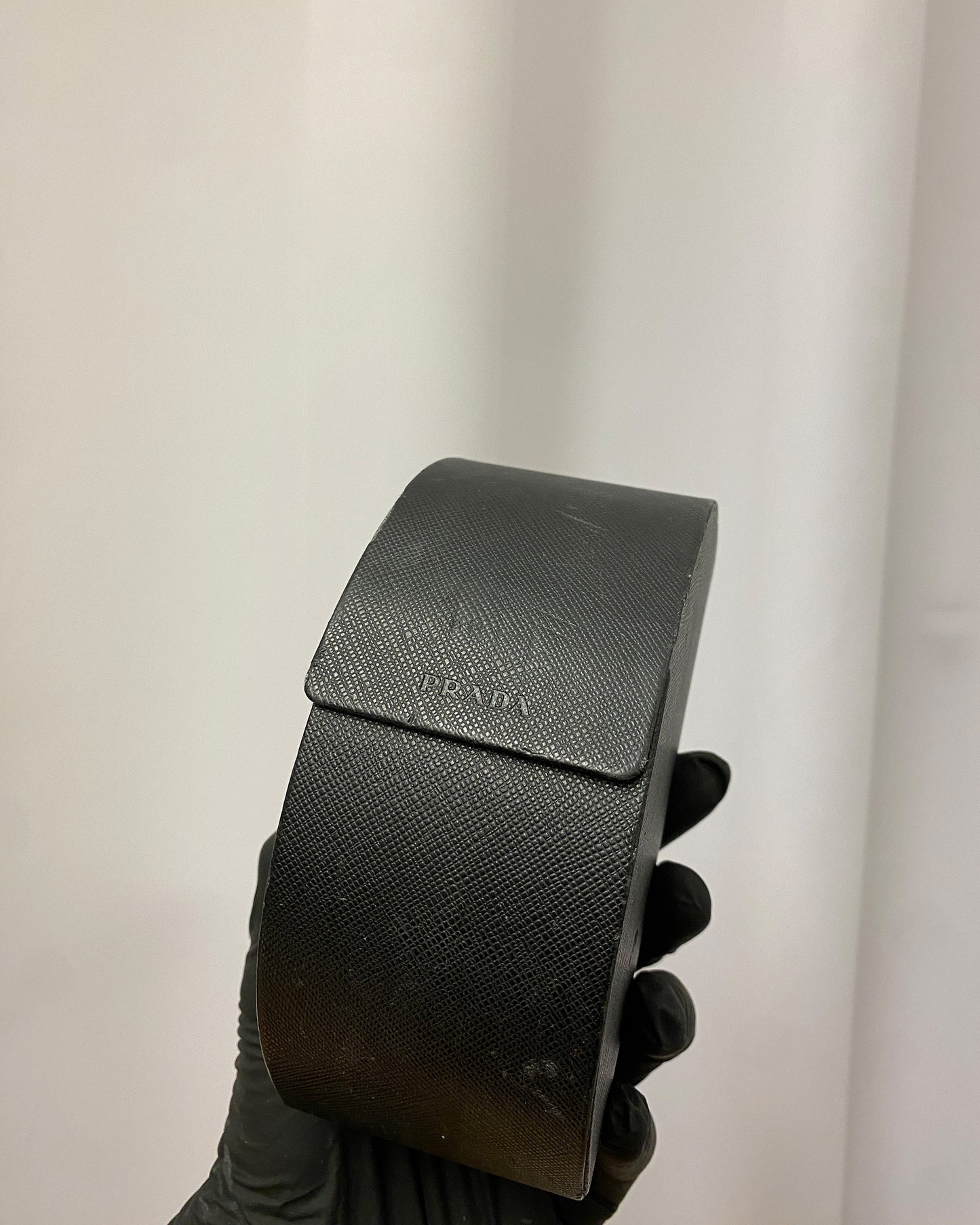 Prada 2000s Sunglasses Case Black