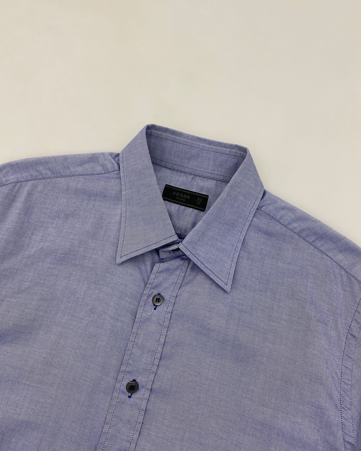 Prada SS2011 Classic Shirt Light Blue