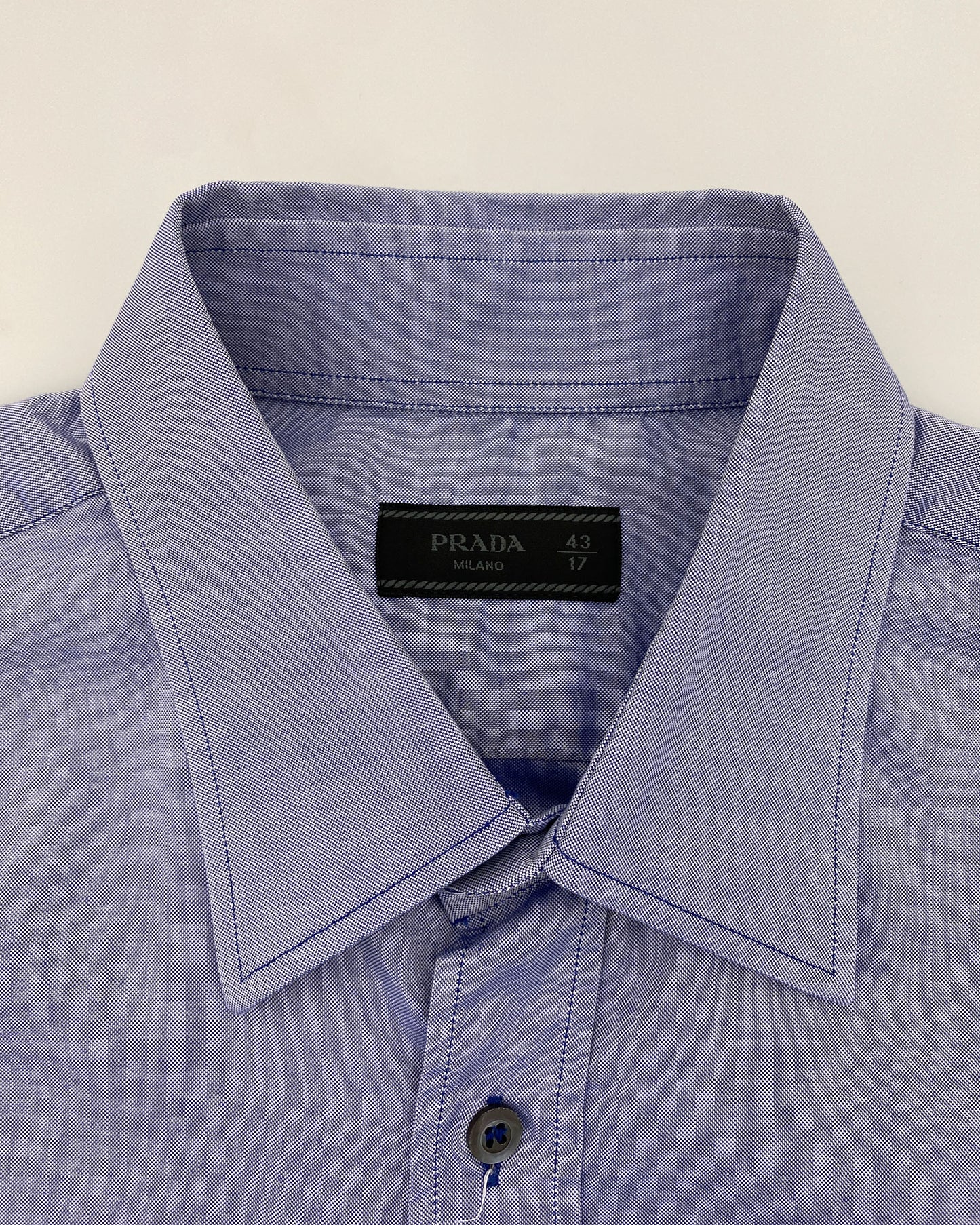 Prada SS2011 Classic Shirt Light Blue