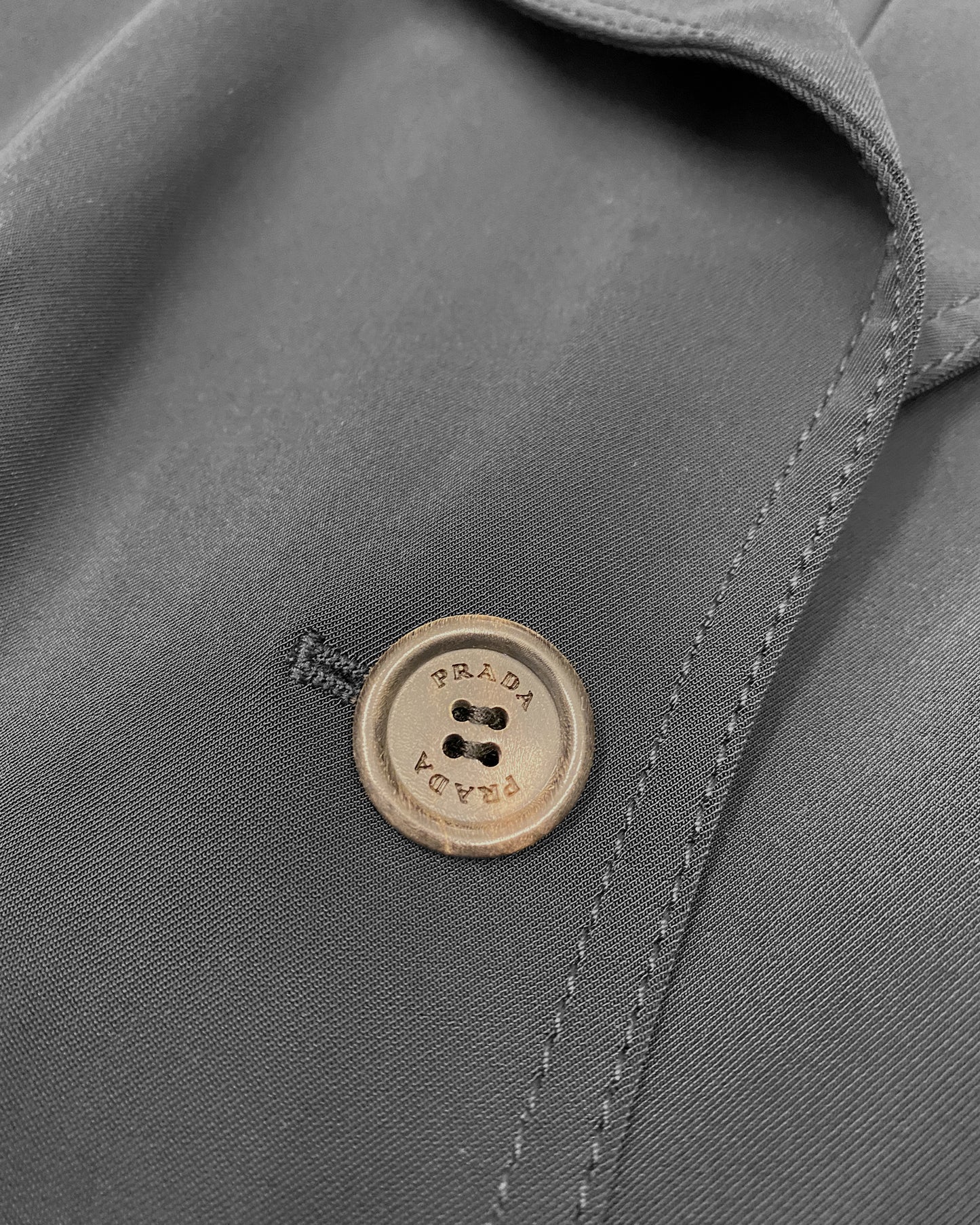 Prada 2000s Nylon Blazer and Pants Set Black