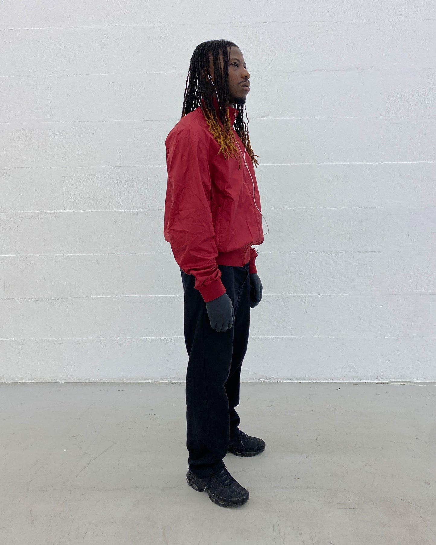 Prada 2000s Nylon Jacket Darkred