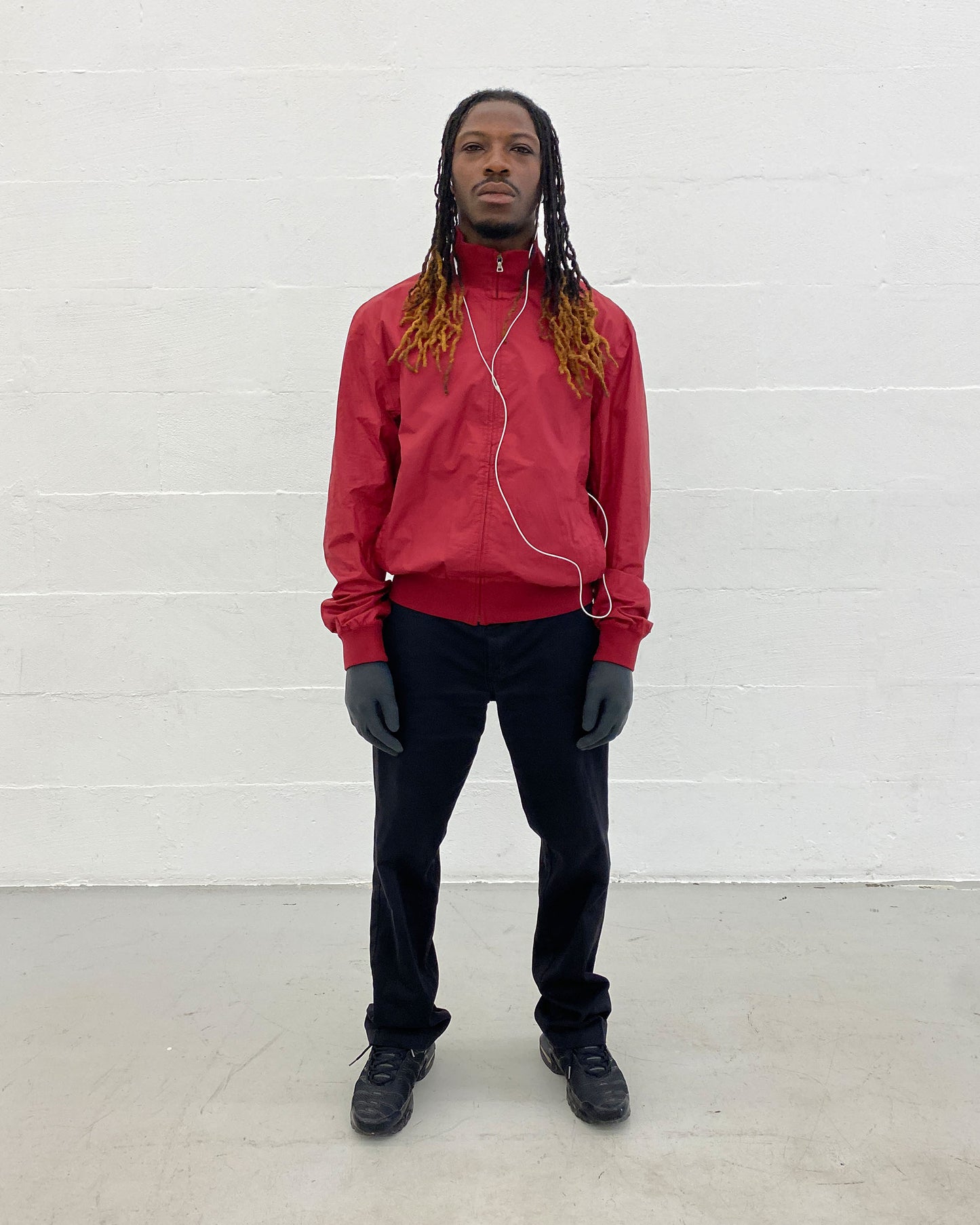 Prada 2000s Nylon Jacket Darkred