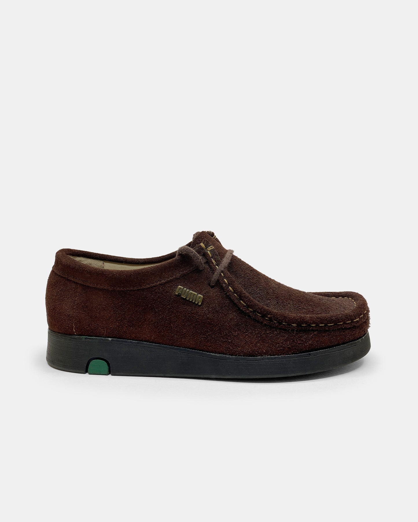 Puma 1990s Suede Leather Moccasins Shoes Brown