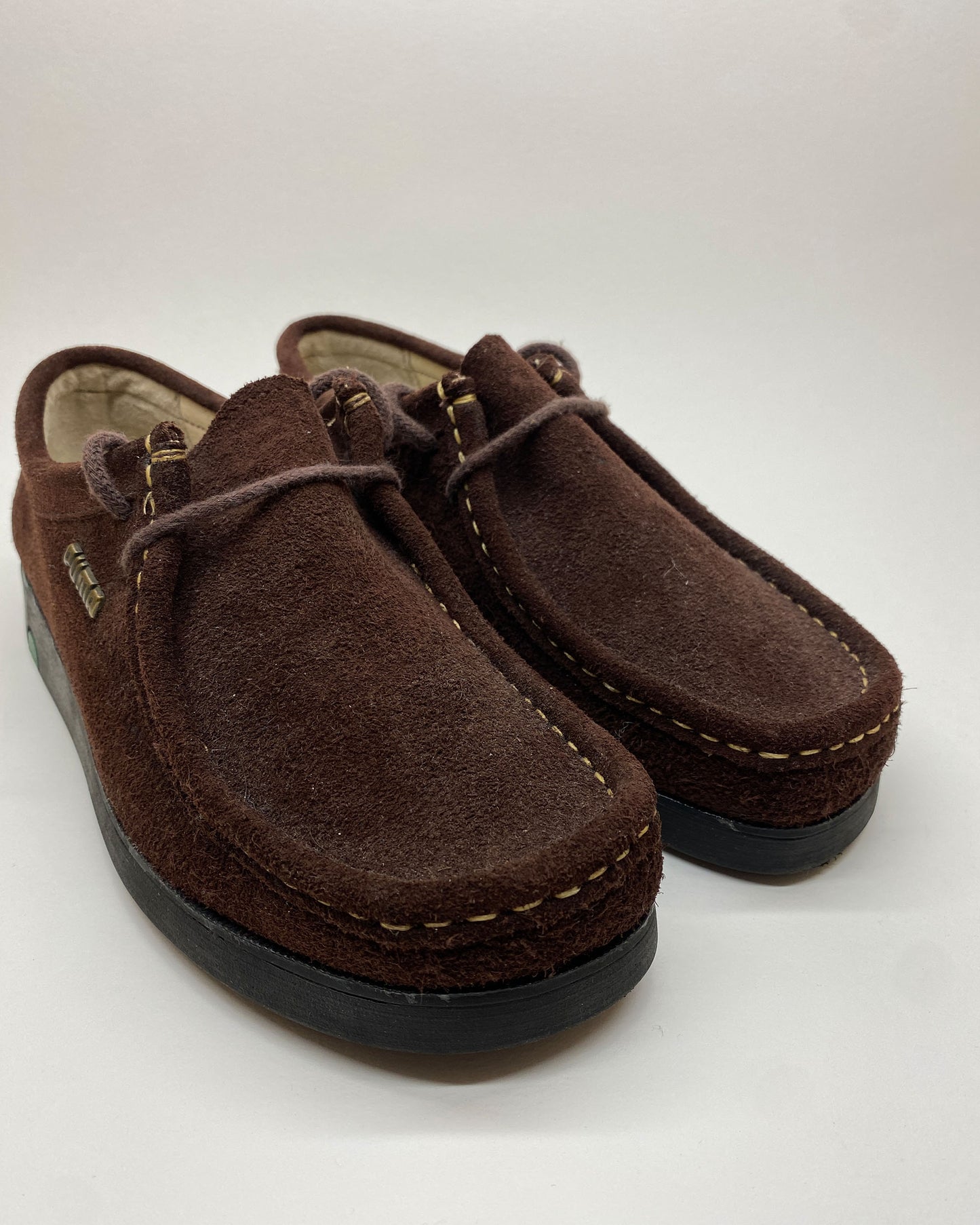 Puma 1990s Suede Leather Moccasins Shoes Brown