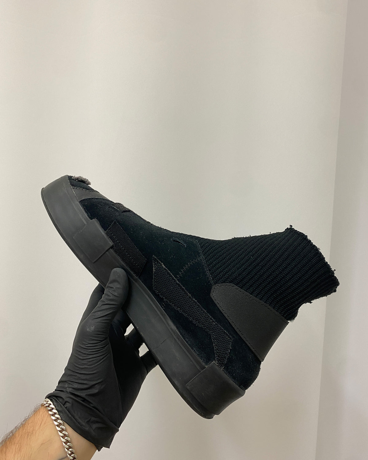 Han Kjøbenhavn x Puma SS2018 Patchwork Court Platform Sneaker Black