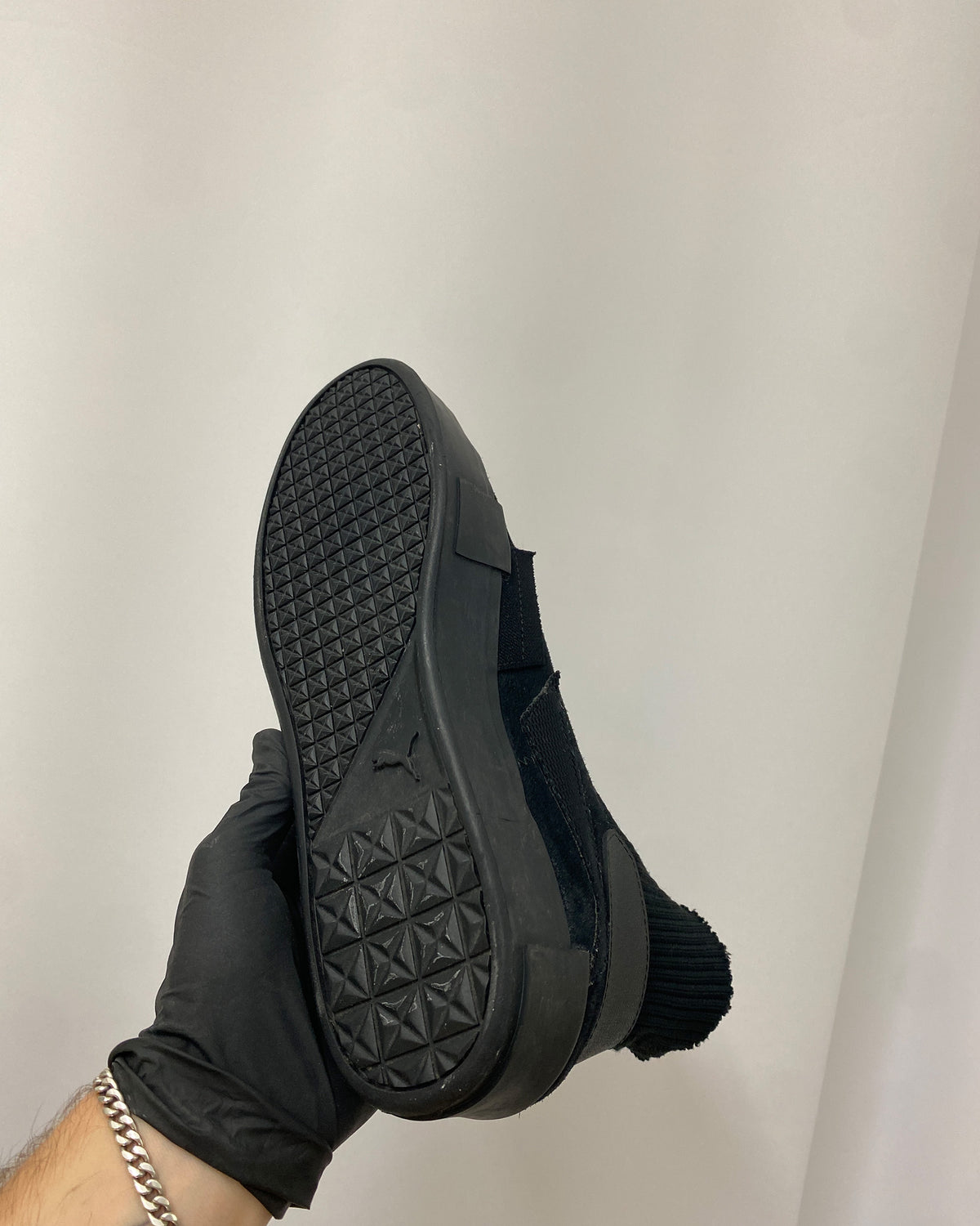 Han Kjøbenhavn x Puma SS2018 Patchwork Court Platform Sneaker Black