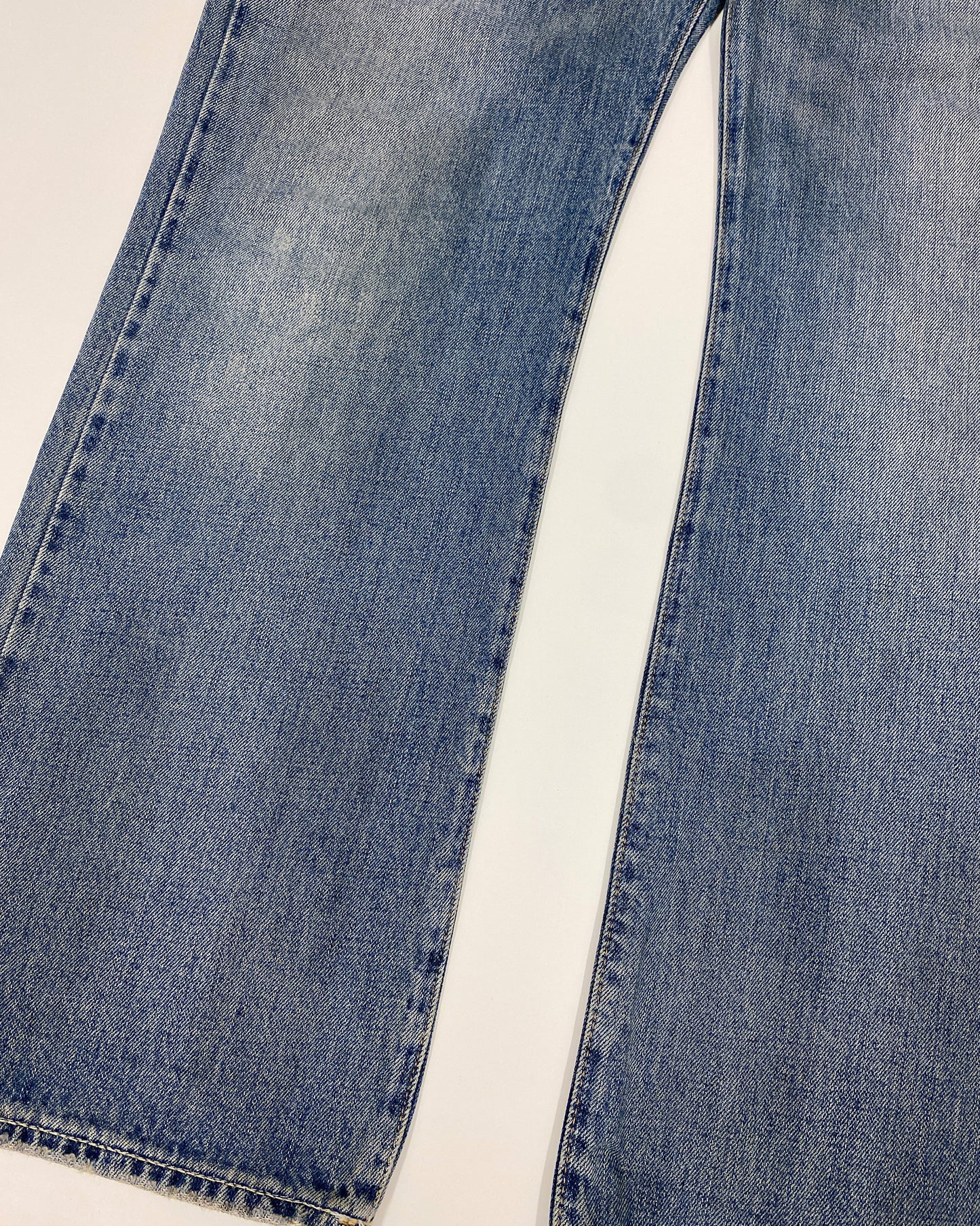 Polo Ralph Lauren 2000s Loose Leg Denim Dirty Blue