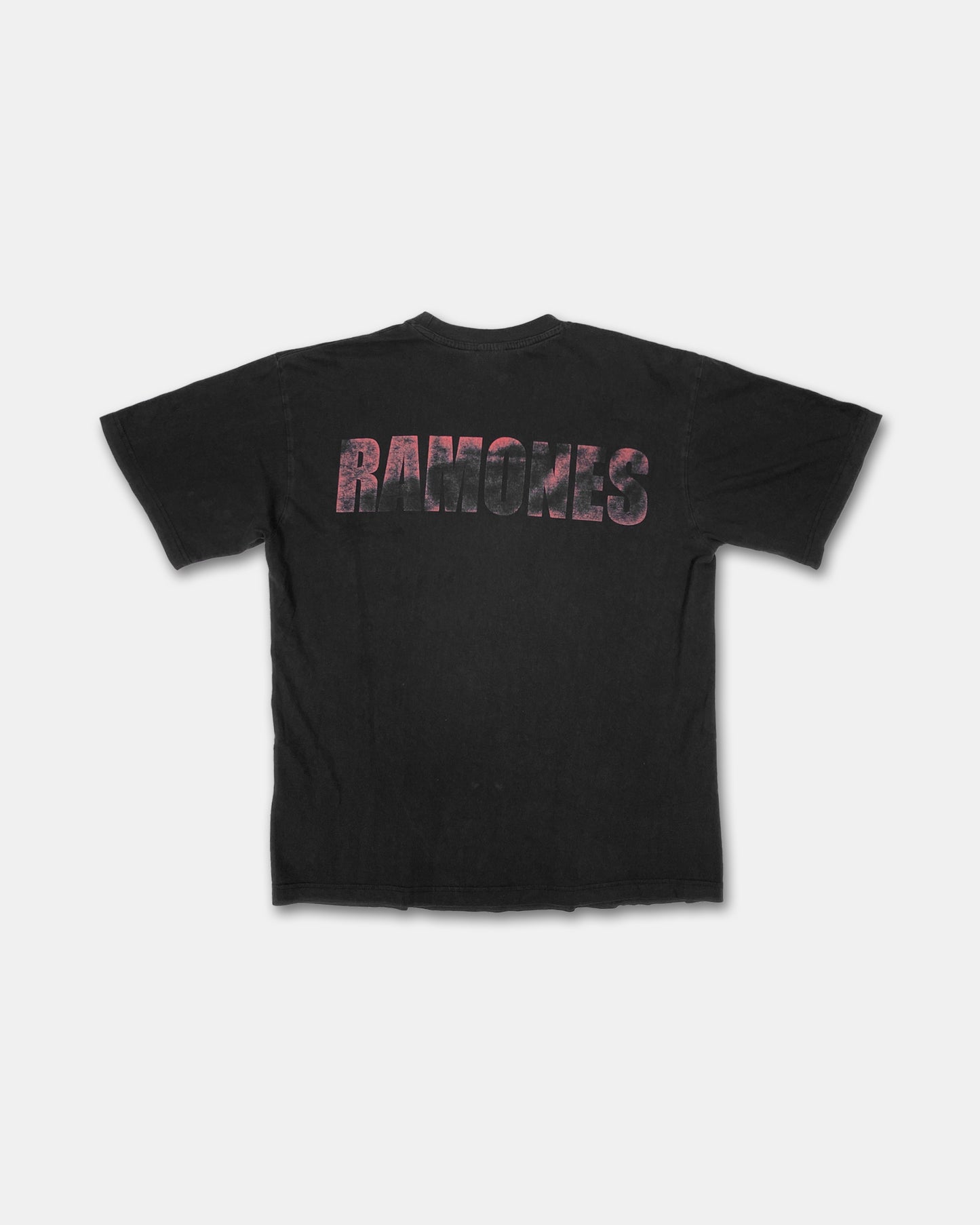 Vintage 1990s Ramones Band T-Shirt Black