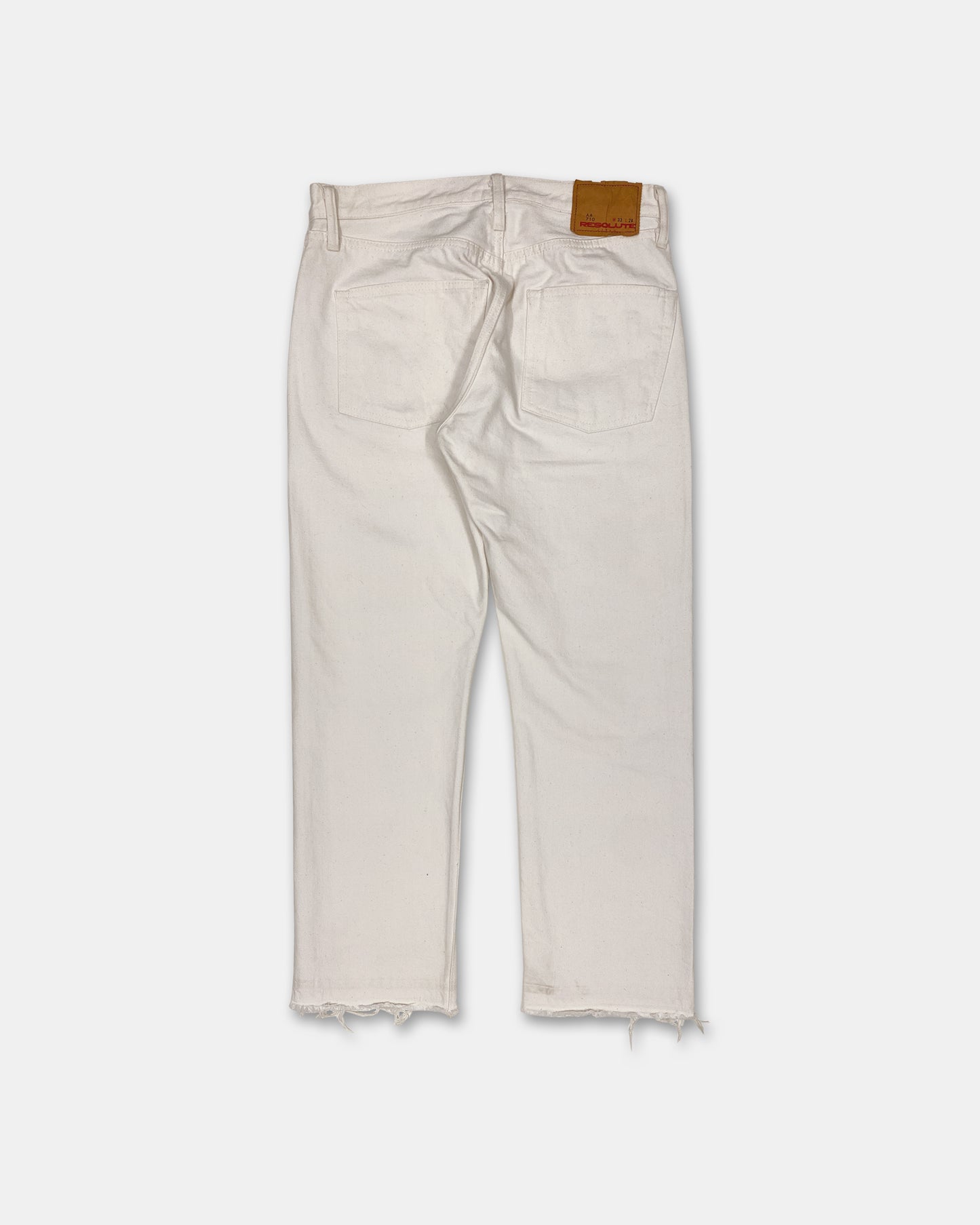 Resolute 2020 AA 710 10th Anniversary Limited Edition Selvedge Denim White
