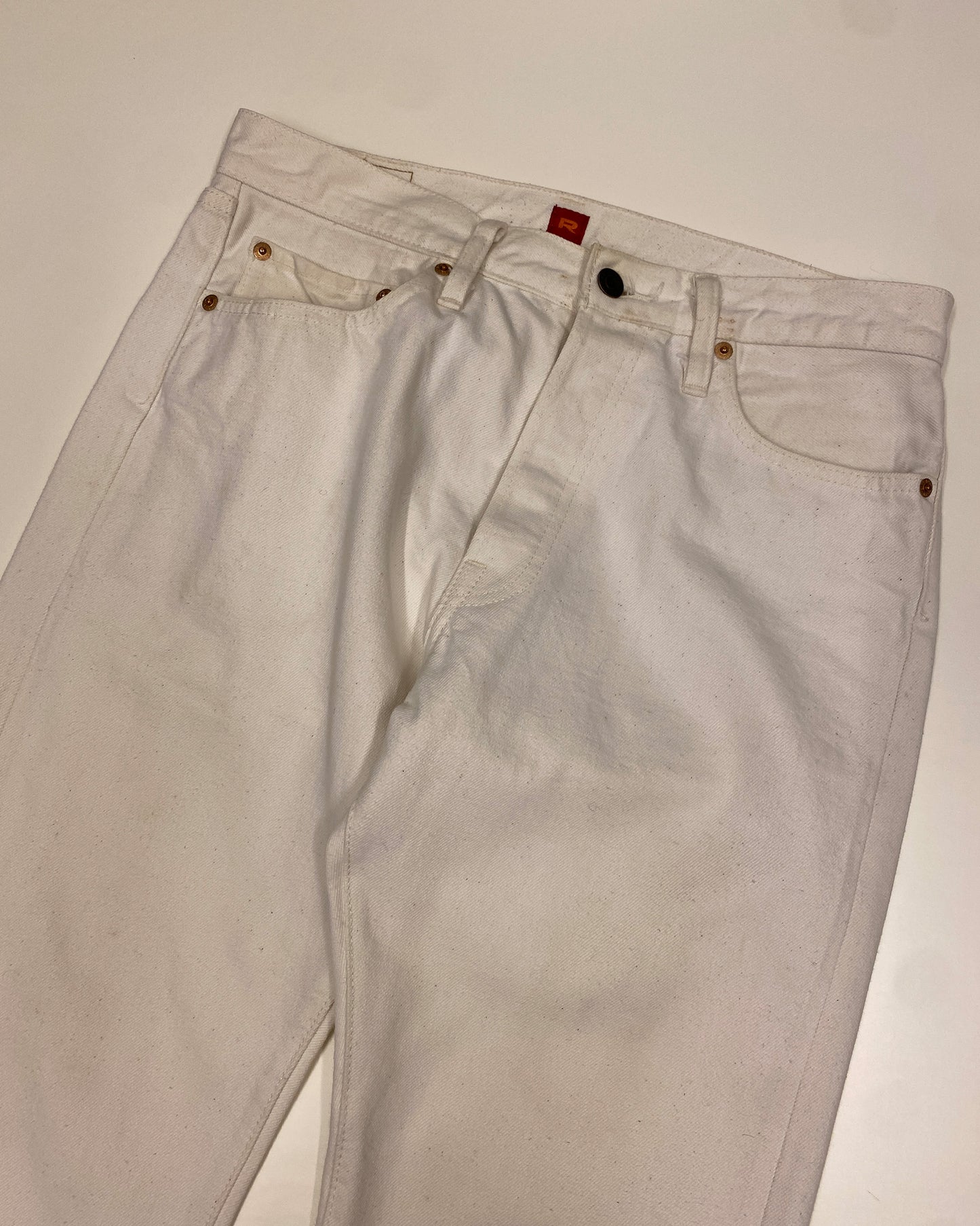 Resolute 2020 AA 710 10th Anniversary Limited Edition Selvedge Denim White