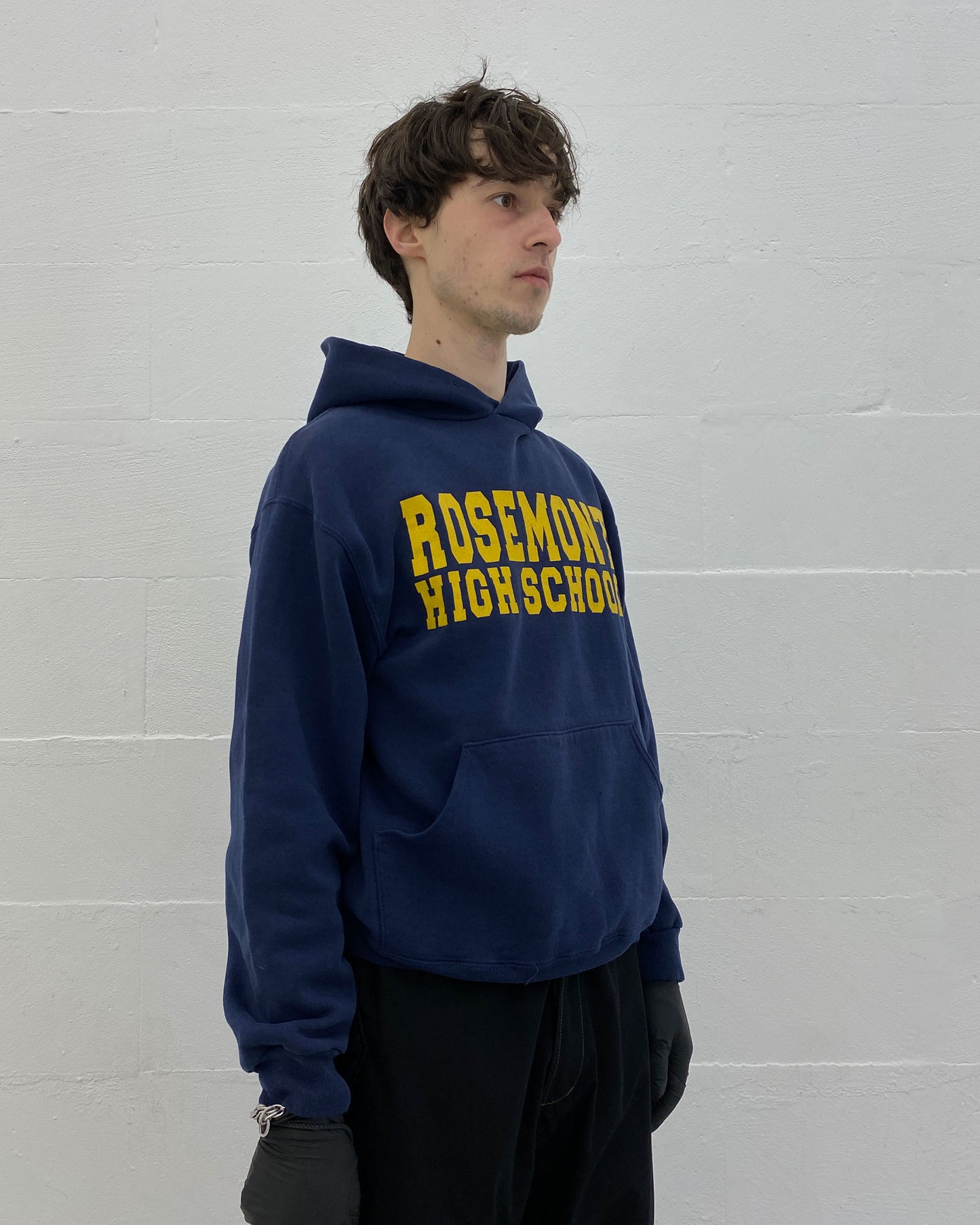 Vintage 2000s Rosemont High School Hoodie Navy