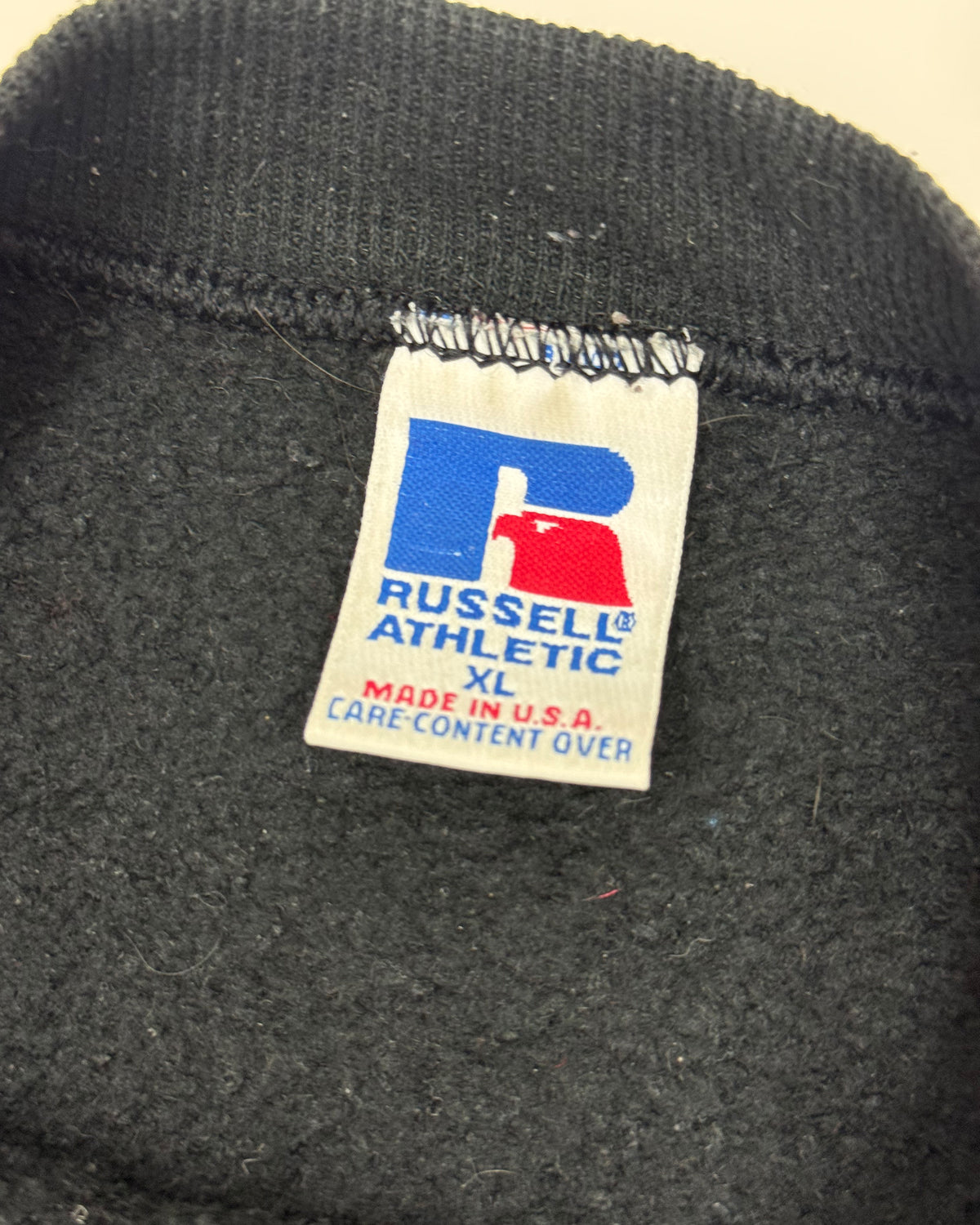 Russell Athletic 1990s Made in USA Crewneck Black