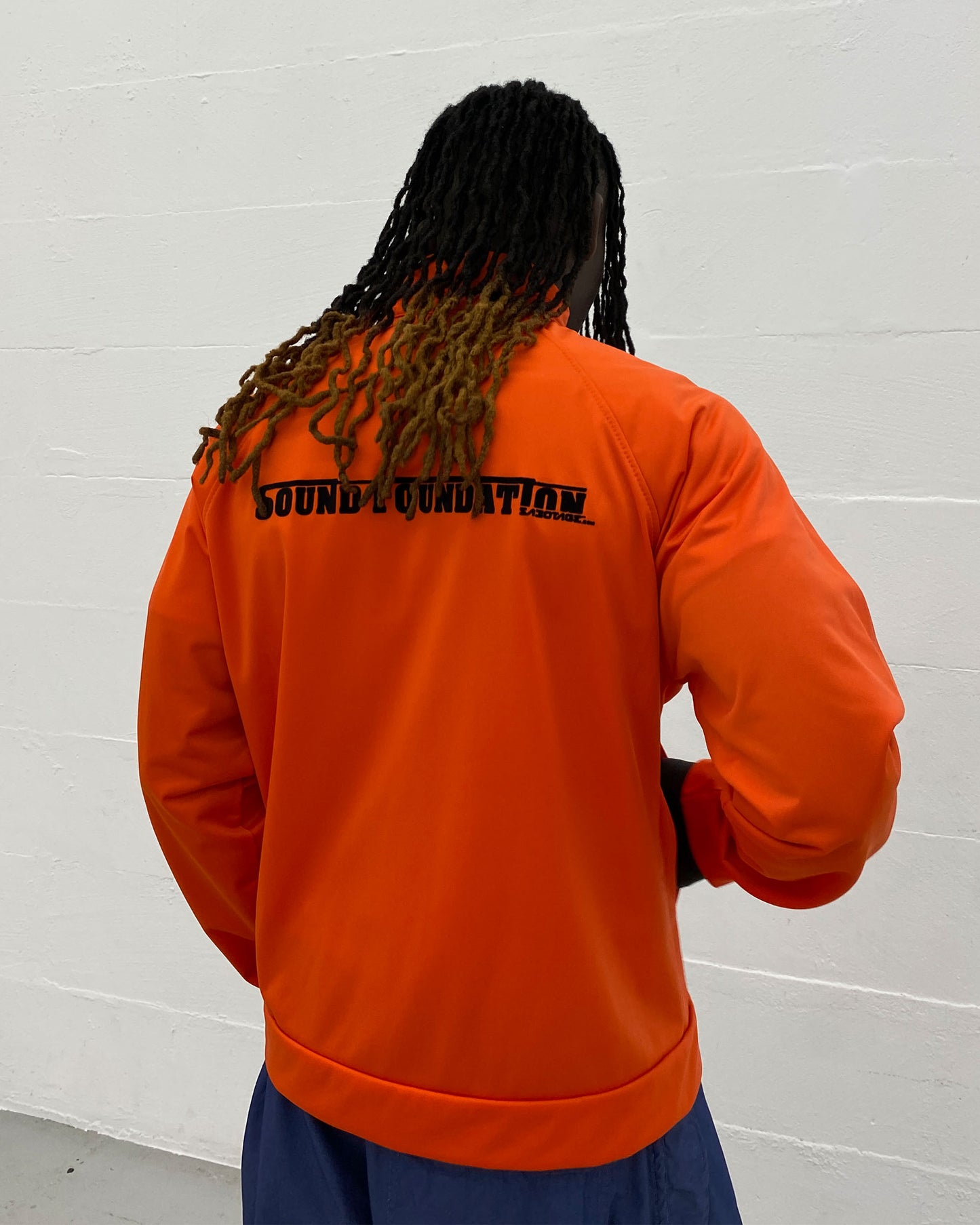 Sabotage 2000s Sound Foundation Track Jacket Orange