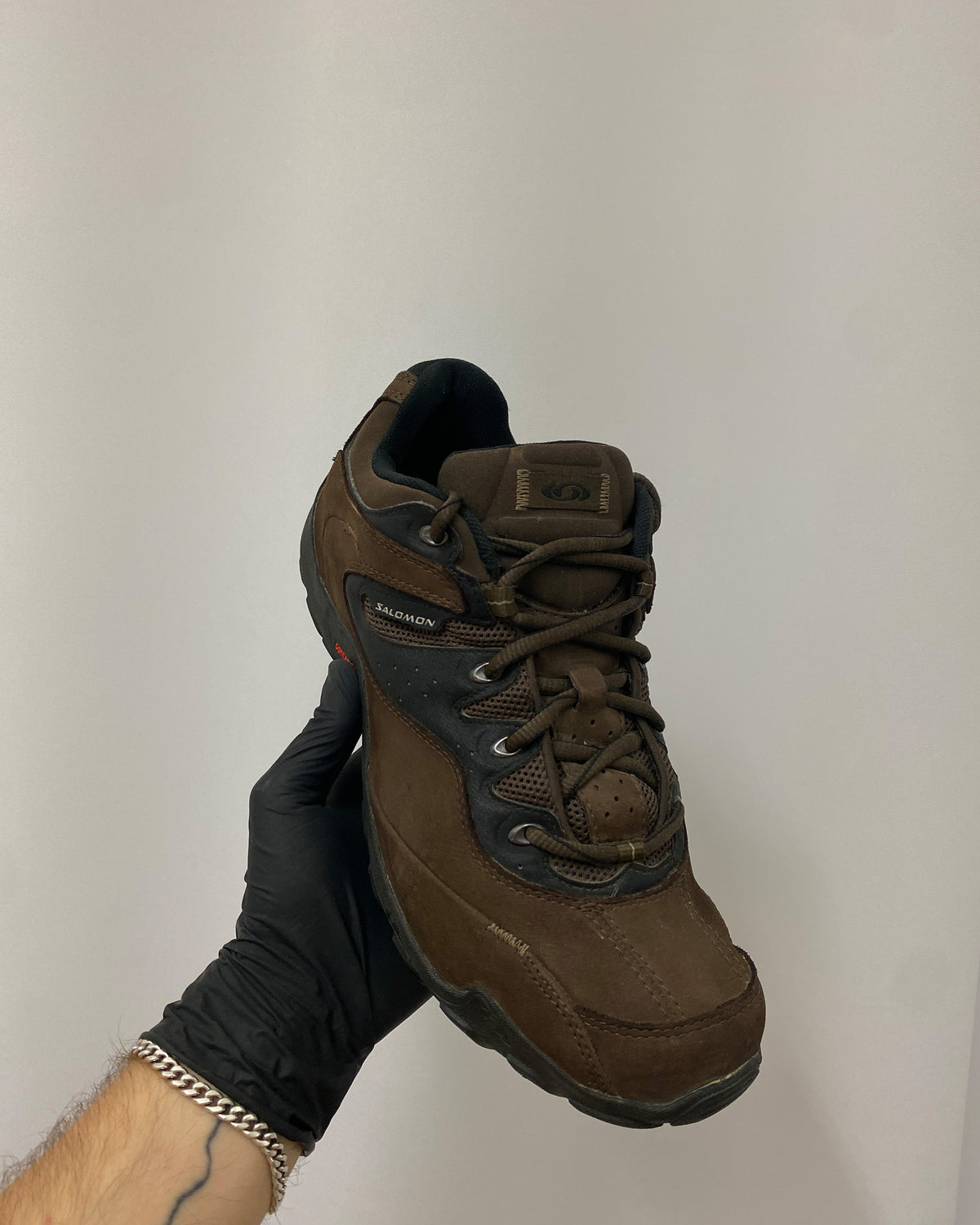 Salomon 2010s 3D Fit Elios 2 M Sneaker Brown