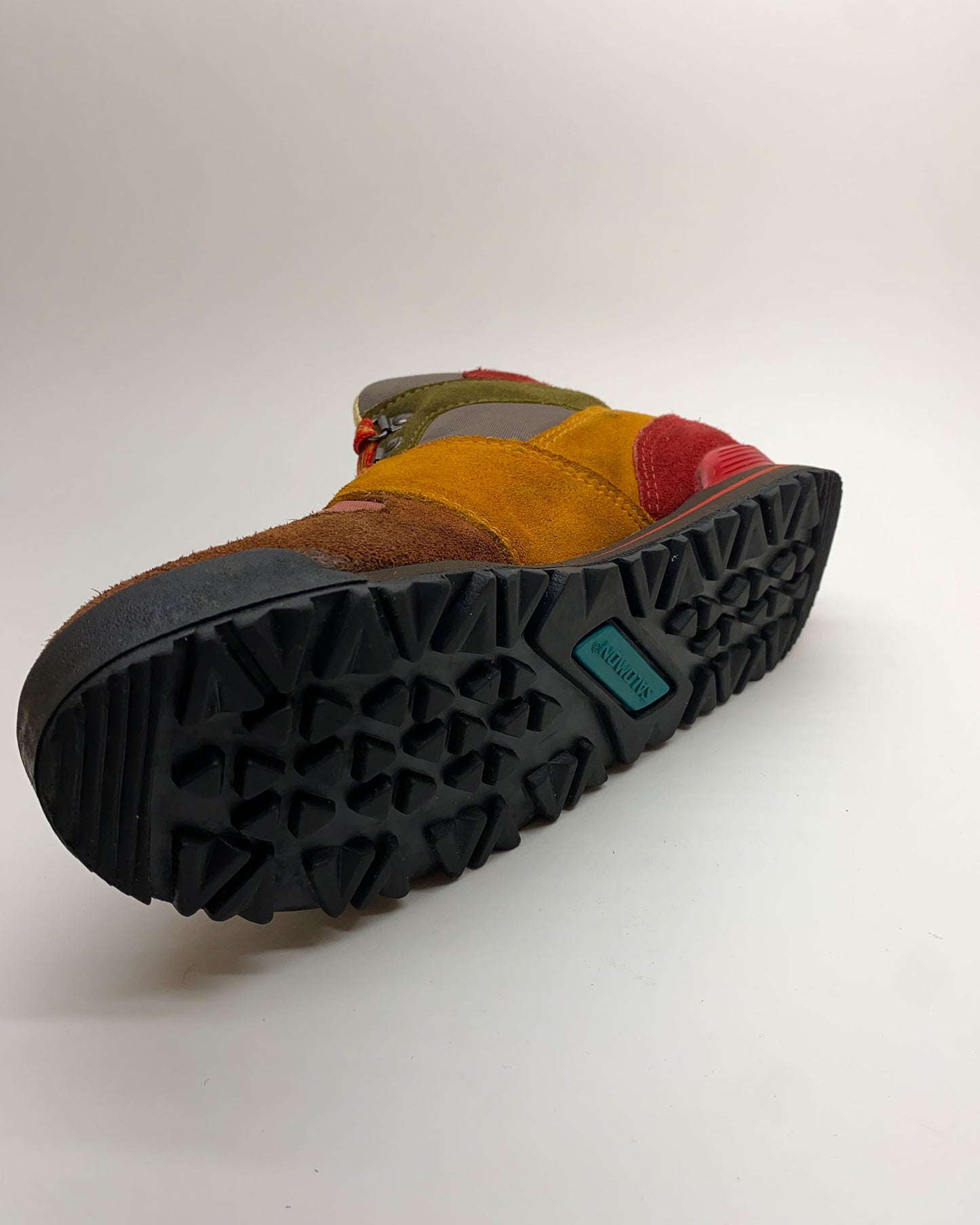 Salomon 1990s Made in Korea Hiking Boots Multicolor Brown