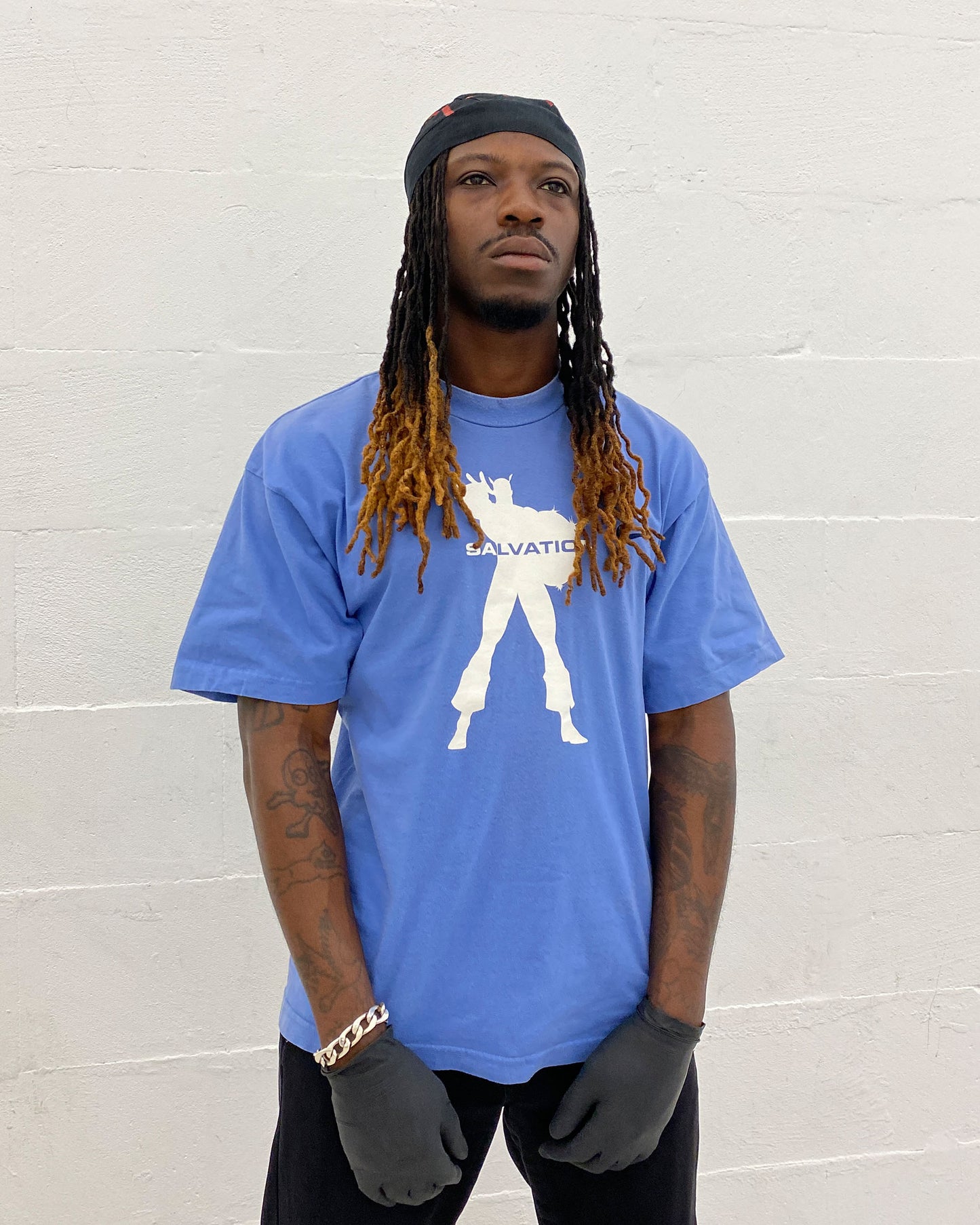 Salvation x Nike 1990s Warrior T-Shirt Blue