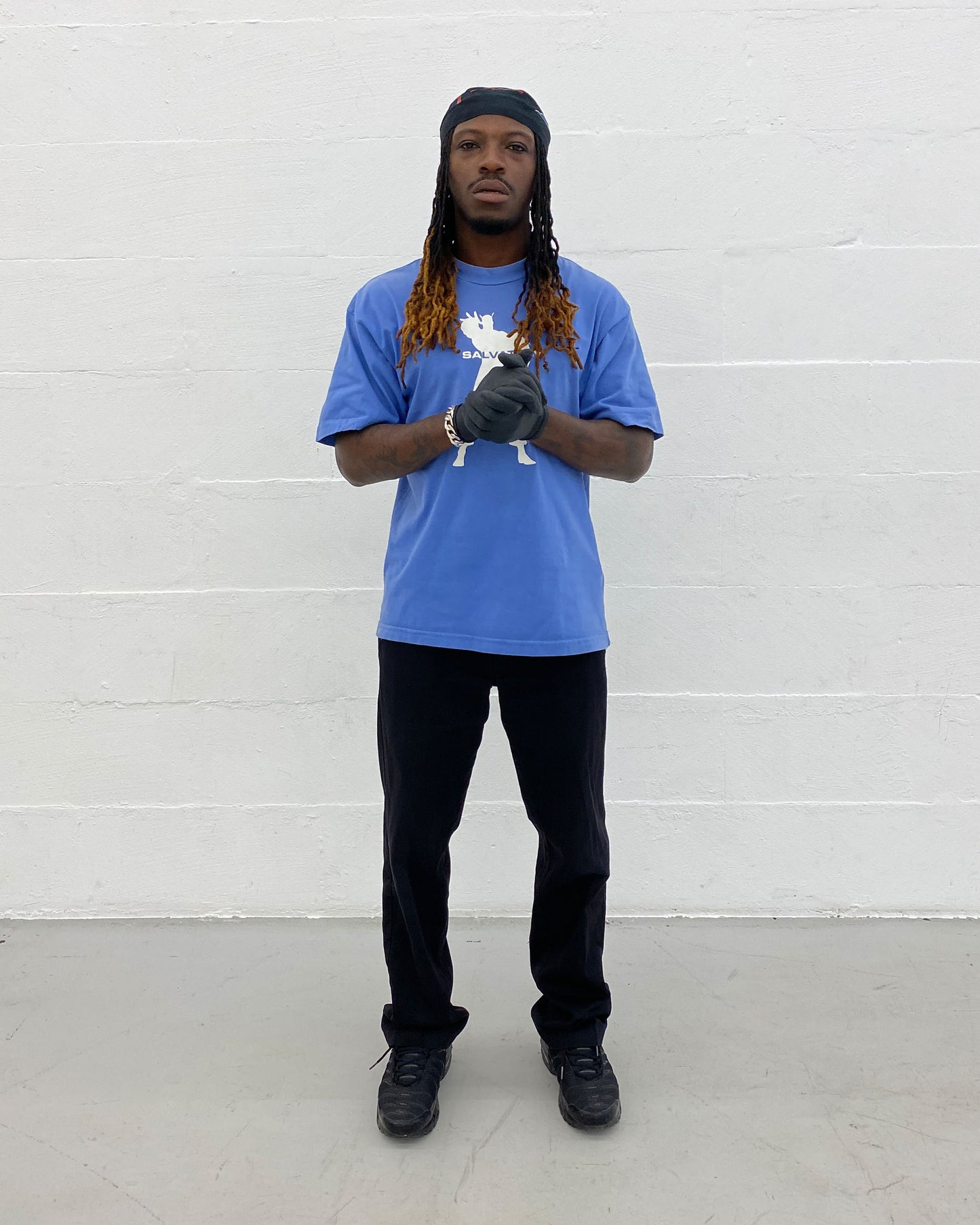 Salvation x Nike 1990s Warrior T-Shirt Blue