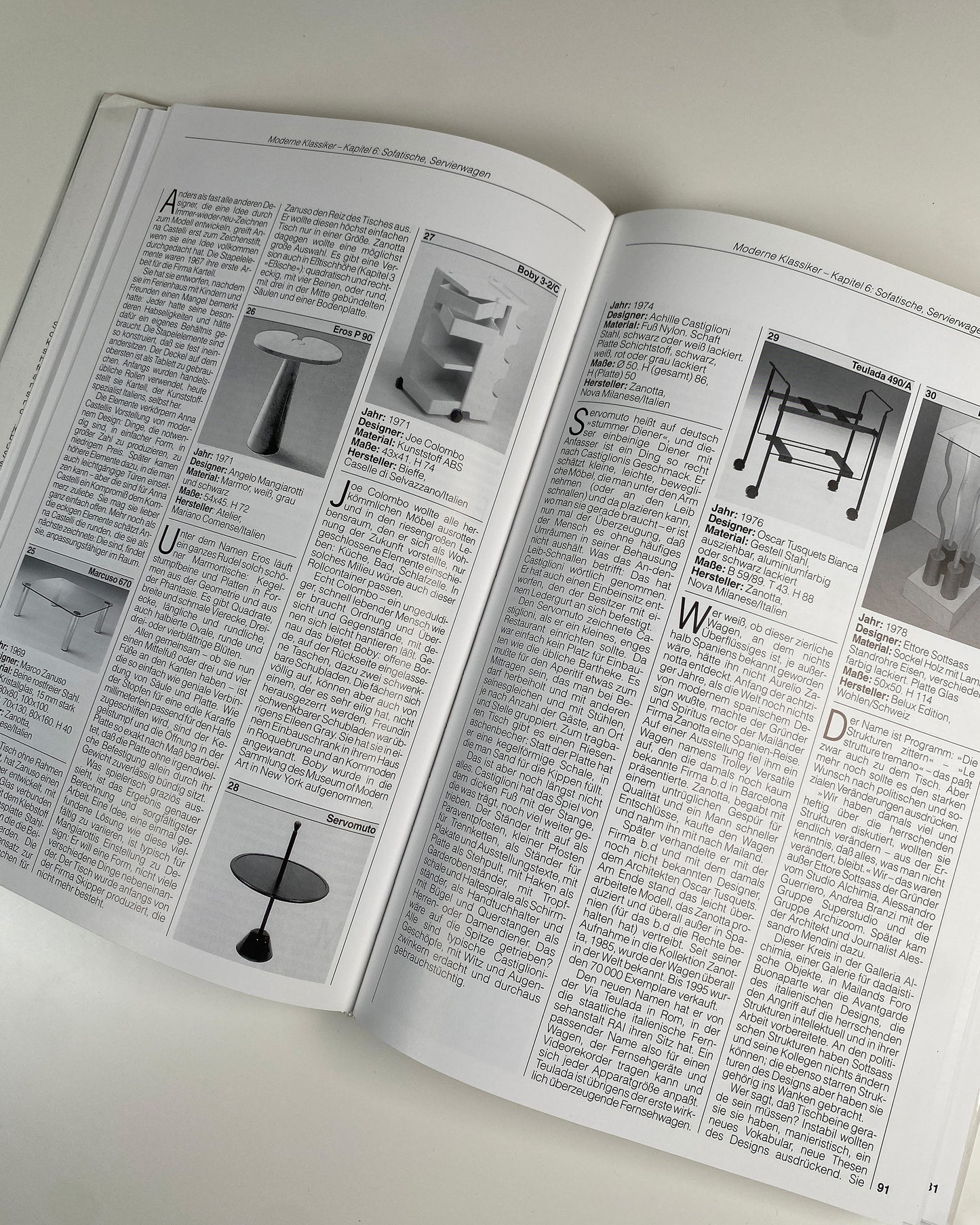 Schöner Wohnen 1999 Moderne Klassiker Möbel, die Geschichte machen Book