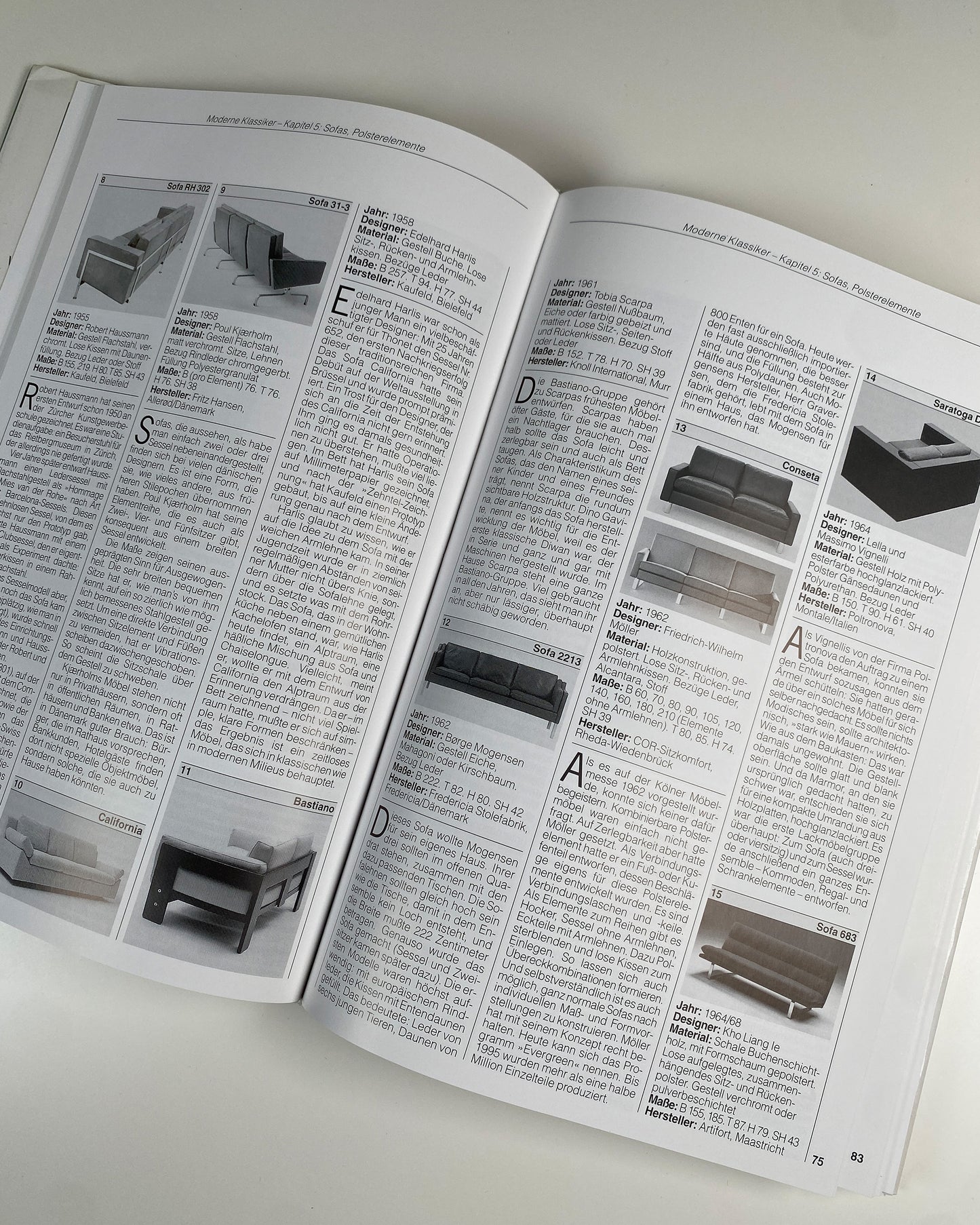 Schöner Wohnen 1999 Moderne Klassiker Möbel, die Geschichte machen Book