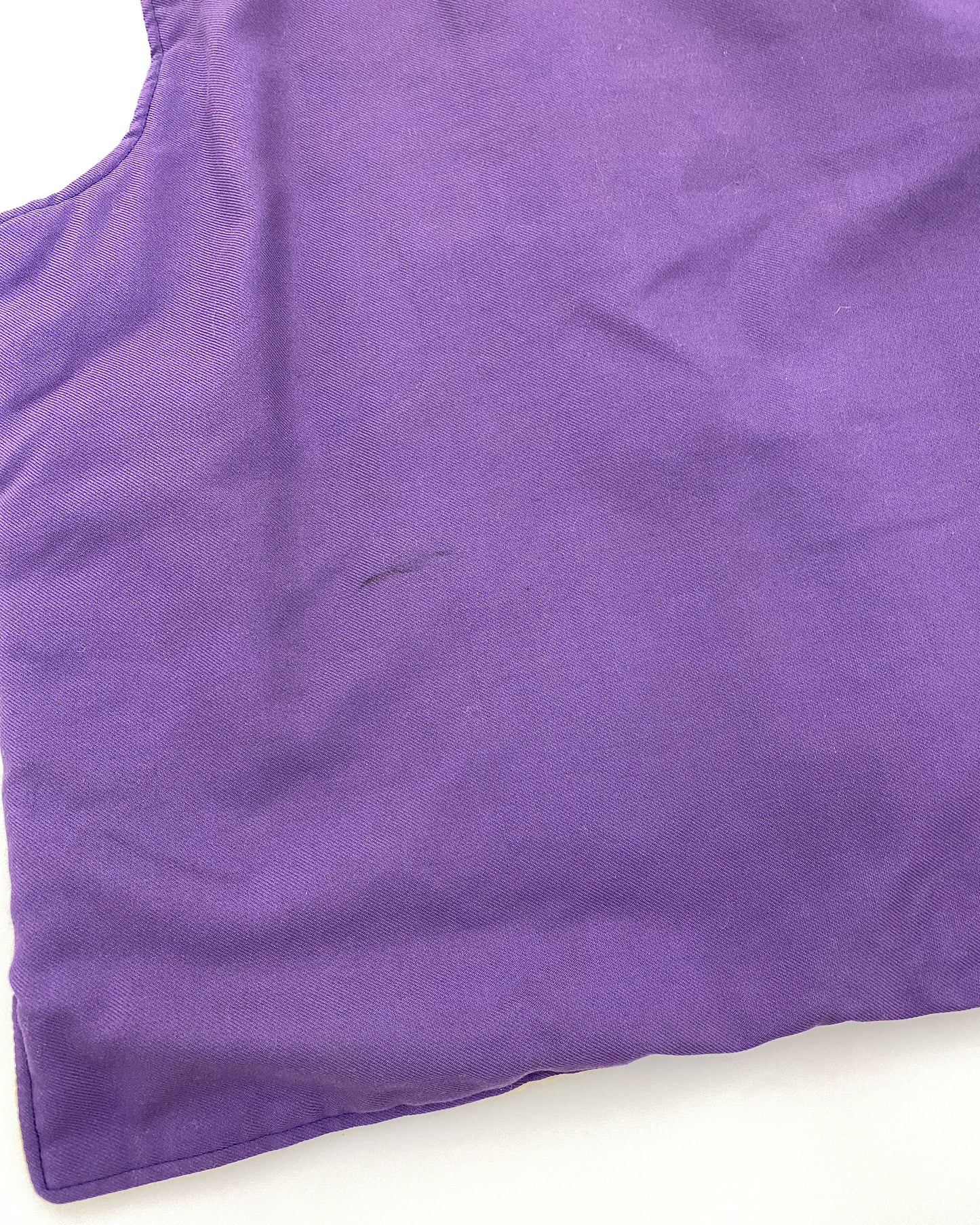 Shell 1980s Gas Station Work Vest Purple