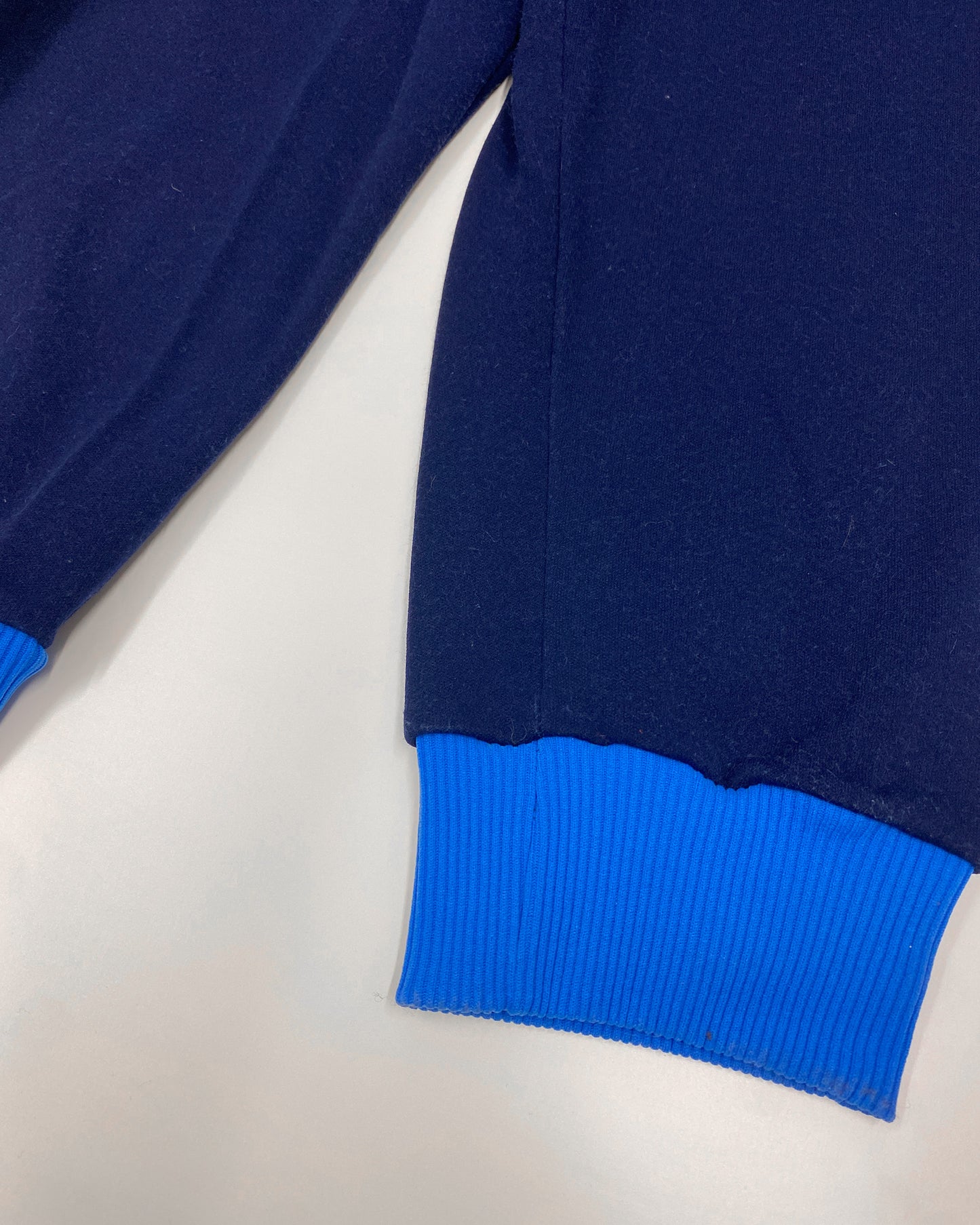 Vintage 1970s Snowsuit Ski Pants Blue Navy