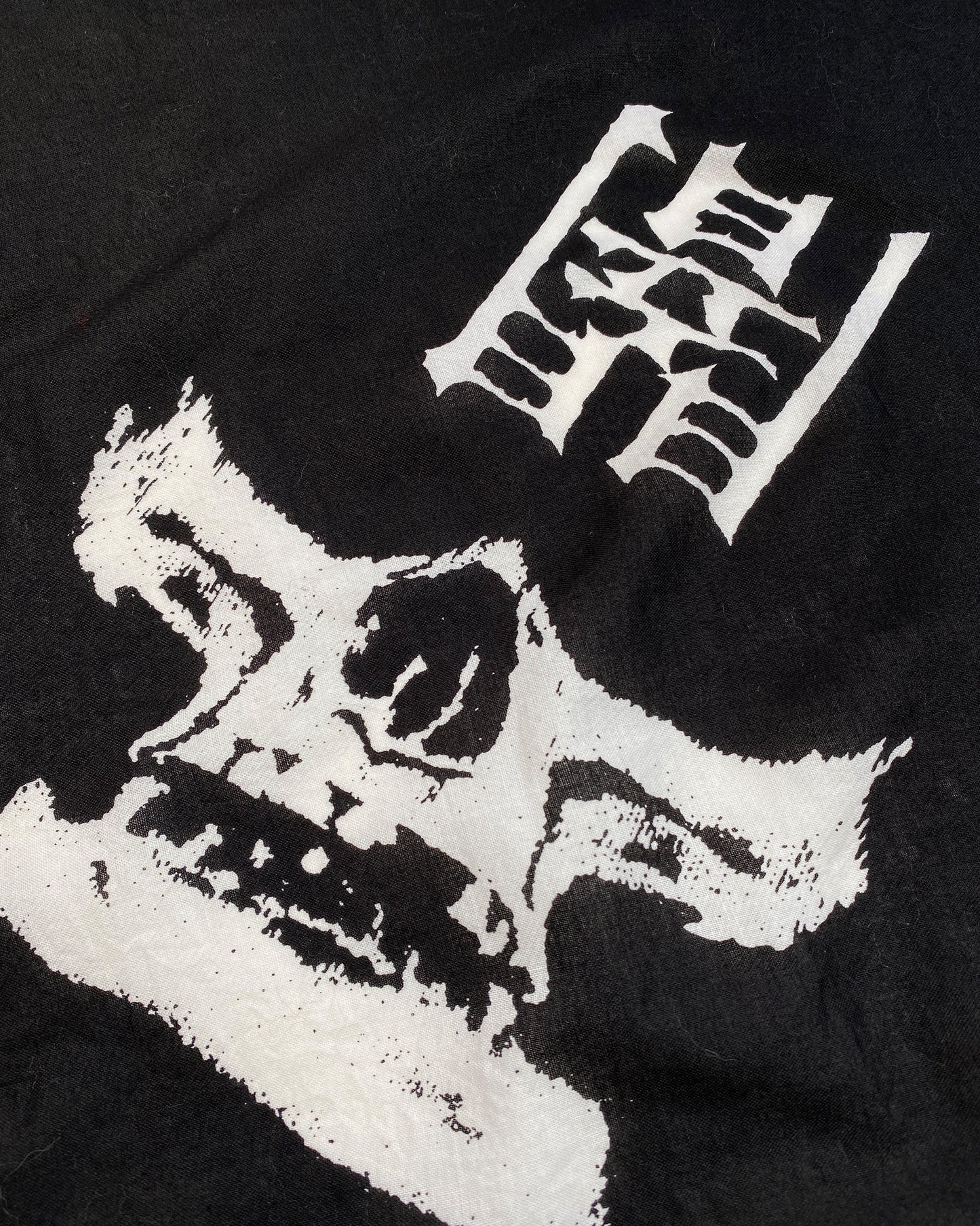 Balzac Rock Band 2005 Dark-Ism Album Skull Bandana Black