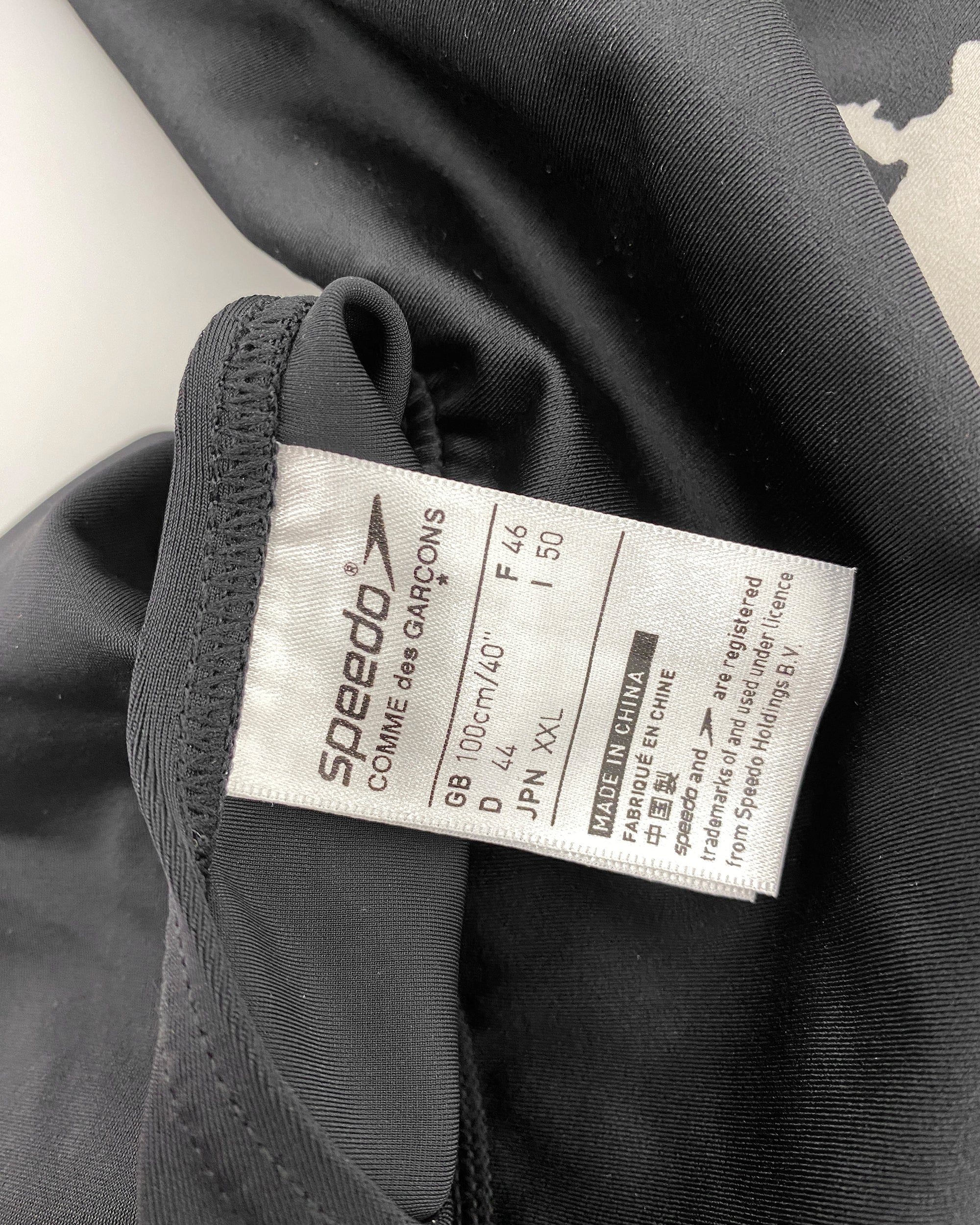 Comme des Garçons x Speedo Kokoro SS2008 Bathing Suit Black Grey