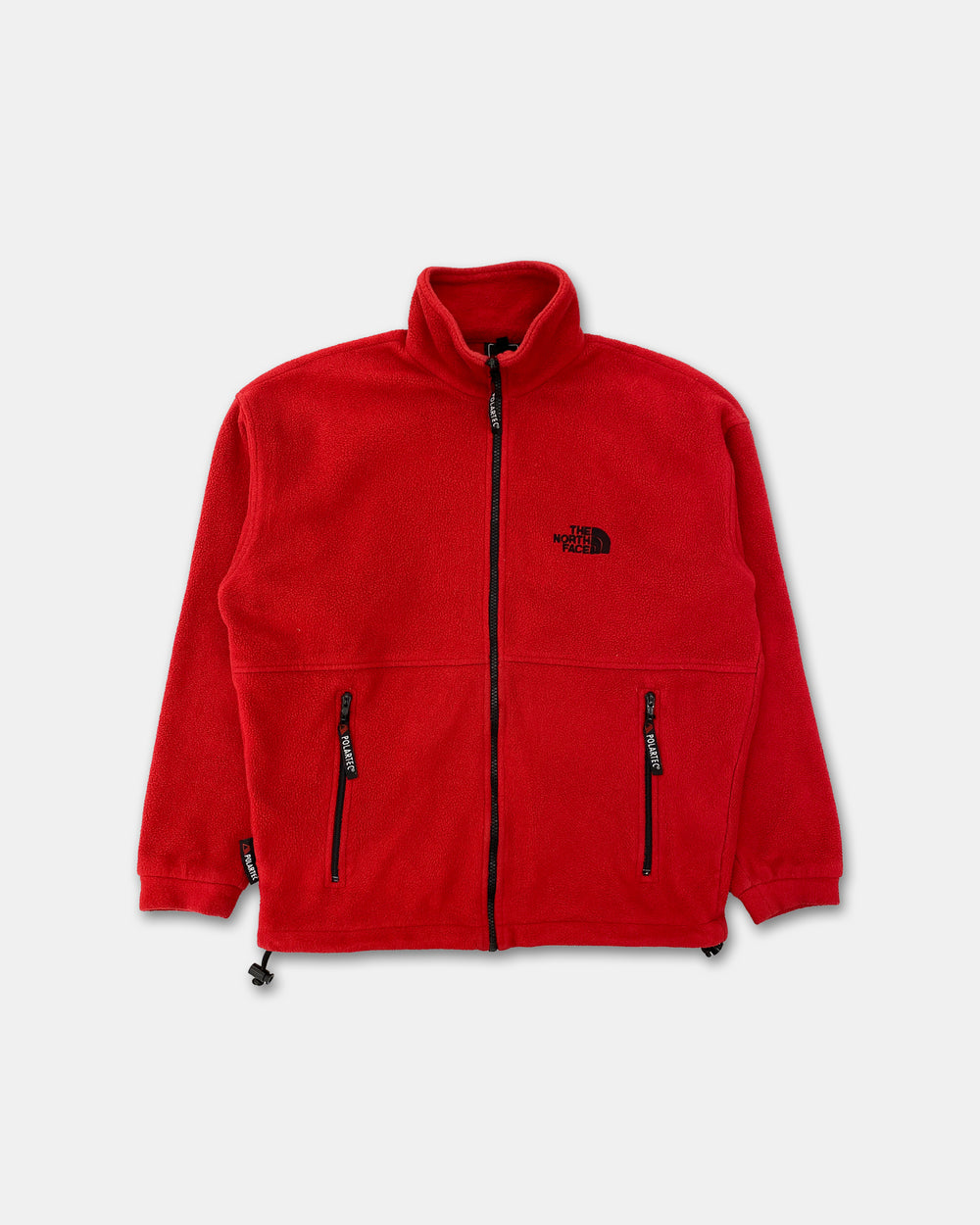 The North Face 1980er Polartec Fleecejacke Rot 