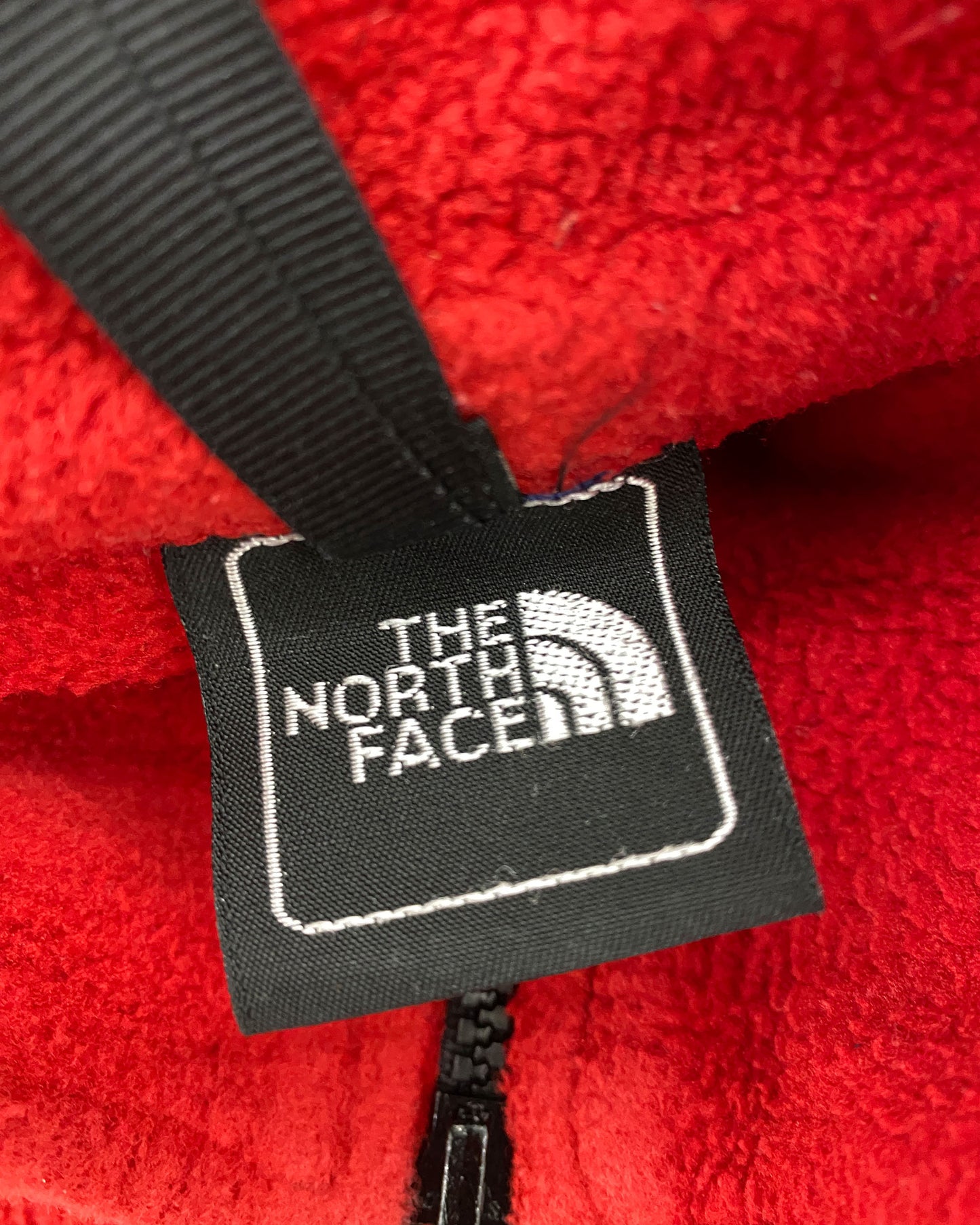 The North Face 1980er Polartec Fleecejacke Rot 