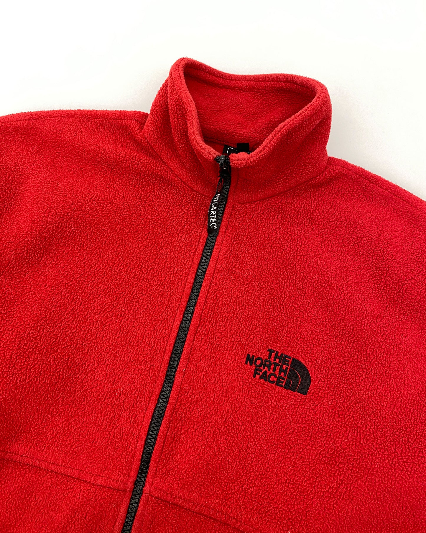 The North Face 1980er Polartec Fleecejacke Rot 