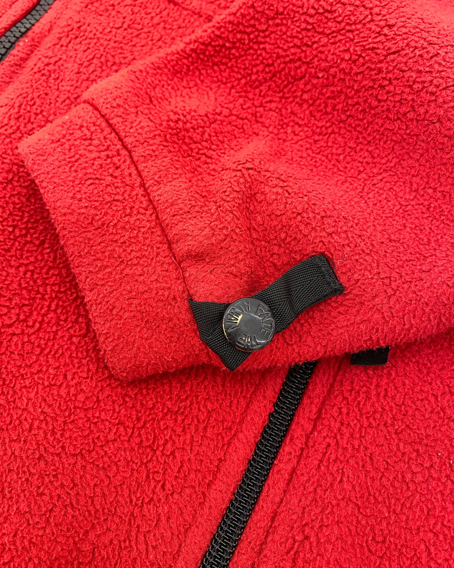 The North Face 1980er Polartec Fleecejacke Rot 