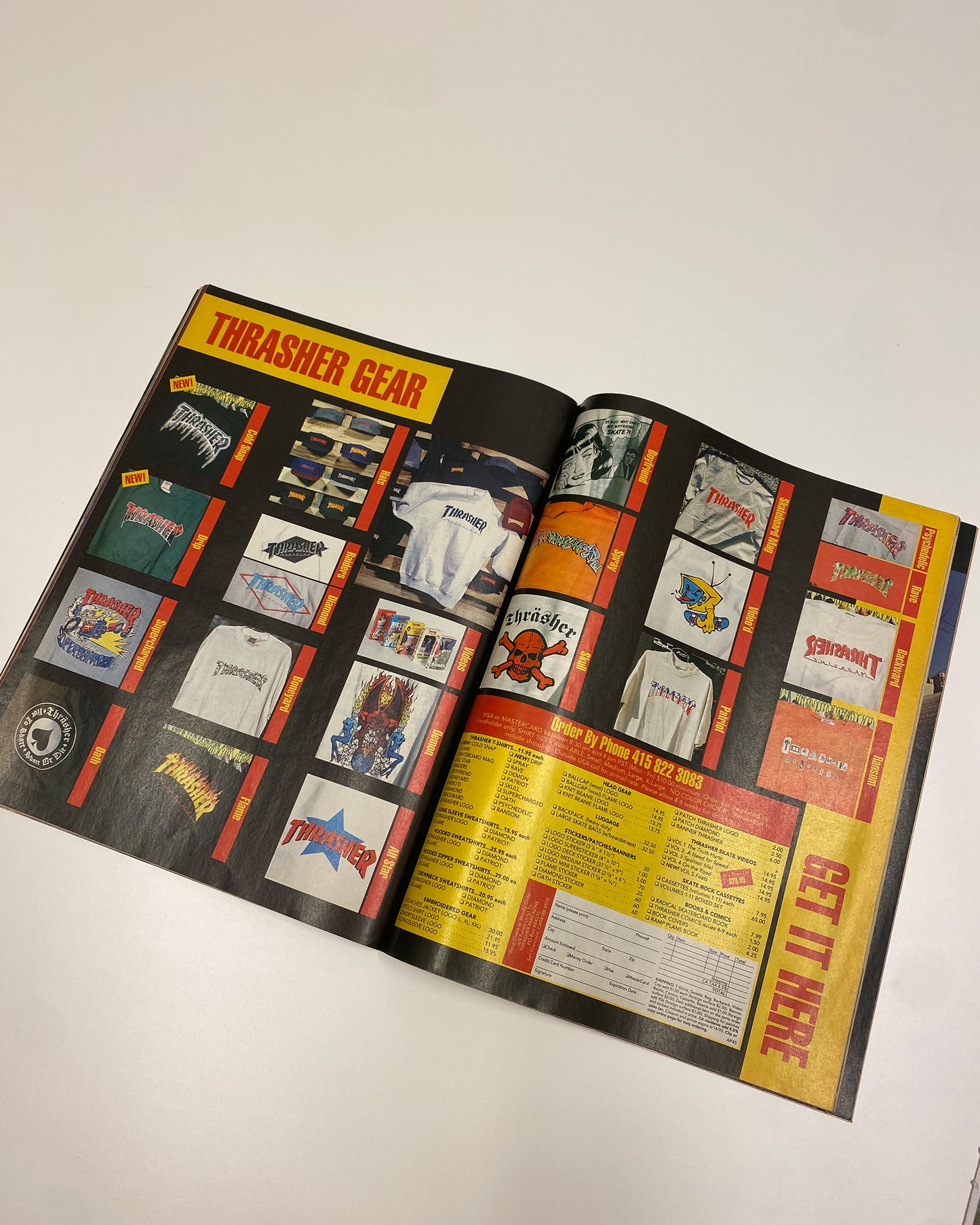 Thrasher 1995 Sean McKnight Drawing April Issue 170 Magazine