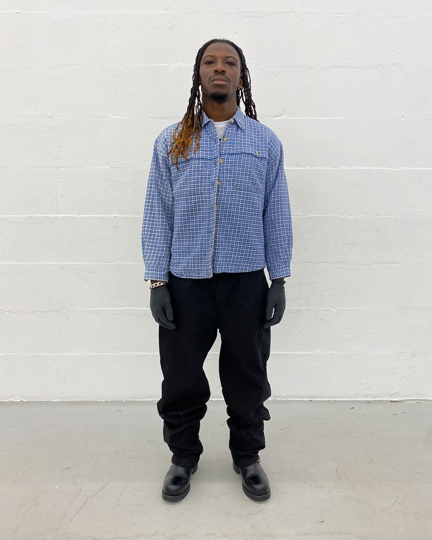 Vintage 1990s Ripstop Cargo Pants Black