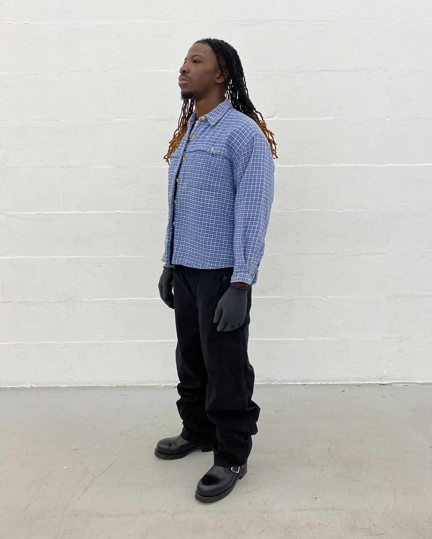 Vintage 1990s Ripstop Cargo Pants Black