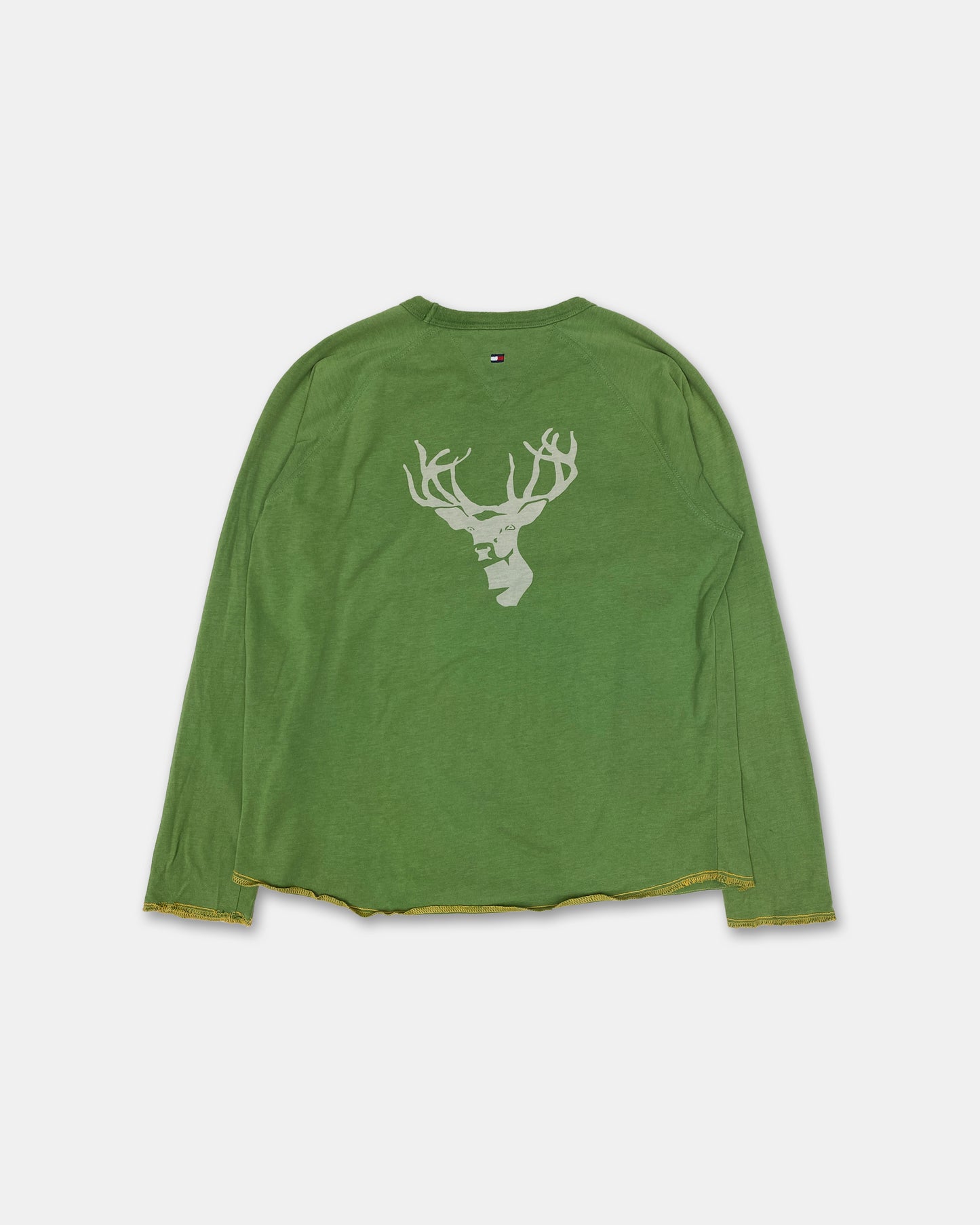 Tommy Hilfiger 2005 King of the Lake 20th Anniversary Longlseeve Top Green
