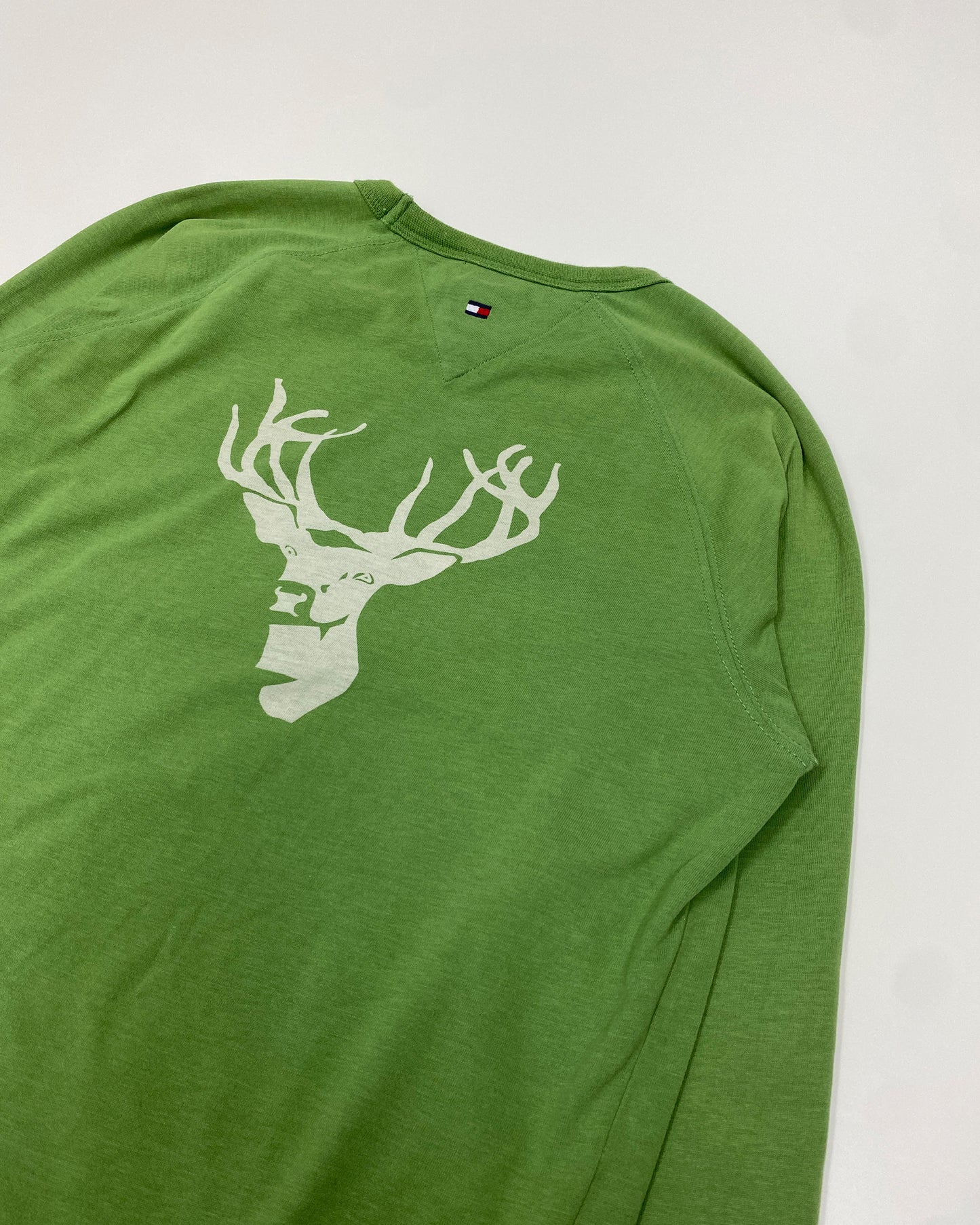 Tommy Hilfiger 2005 King of the Lake 20th Anniversary Longlseeve Top Green