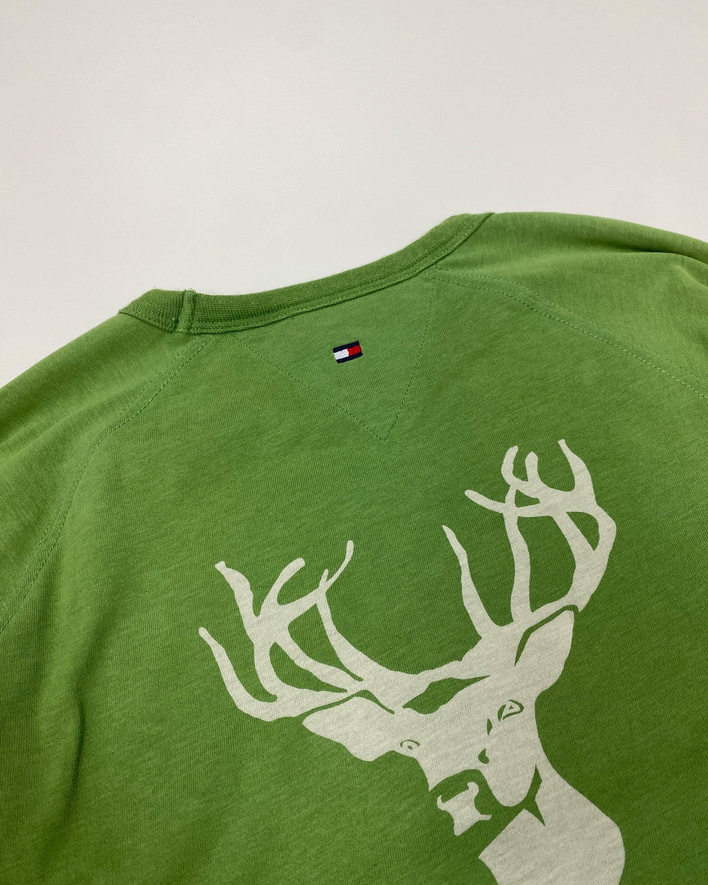 Tommy Hilfiger 2005 King of the Lake 20th Anniversary Longlseeve Top Green