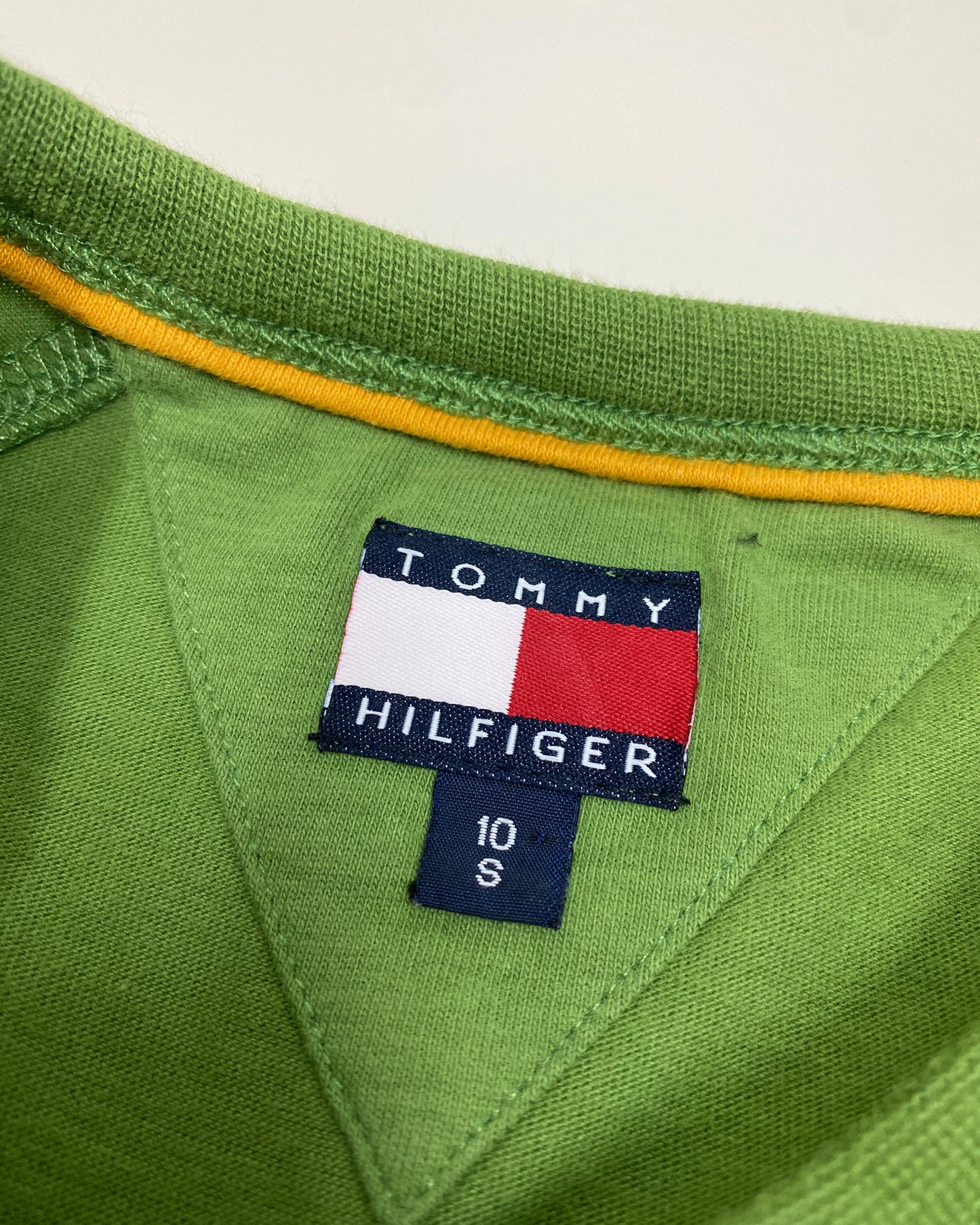 Tommy Hilfiger 2005 King of the Lake 20th Anniversary Longlseeve Top Green