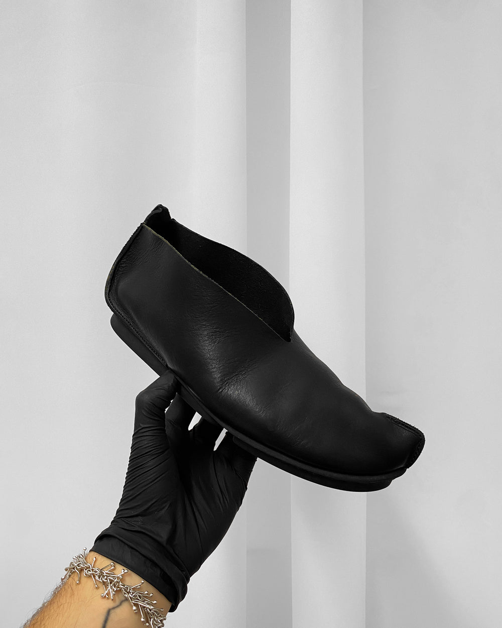 Trippen 2000s Slip On Leather Loafer Black