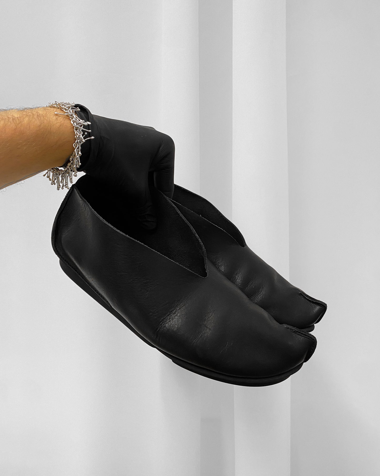Trippen 2000s Slip On Leather Loafer Black