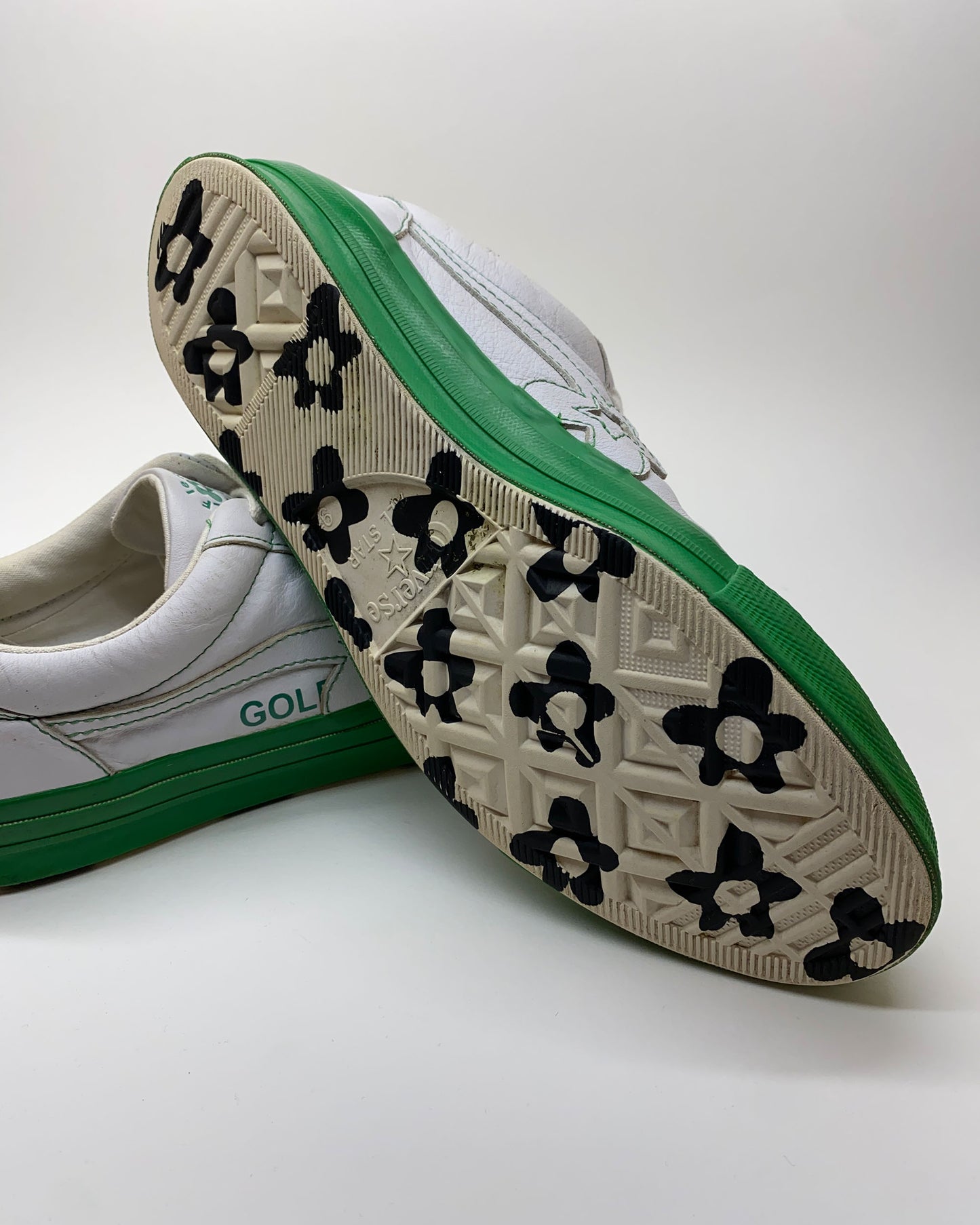 Golf le Fleur* x Converse 2019 One Star OX Sneaker White Green